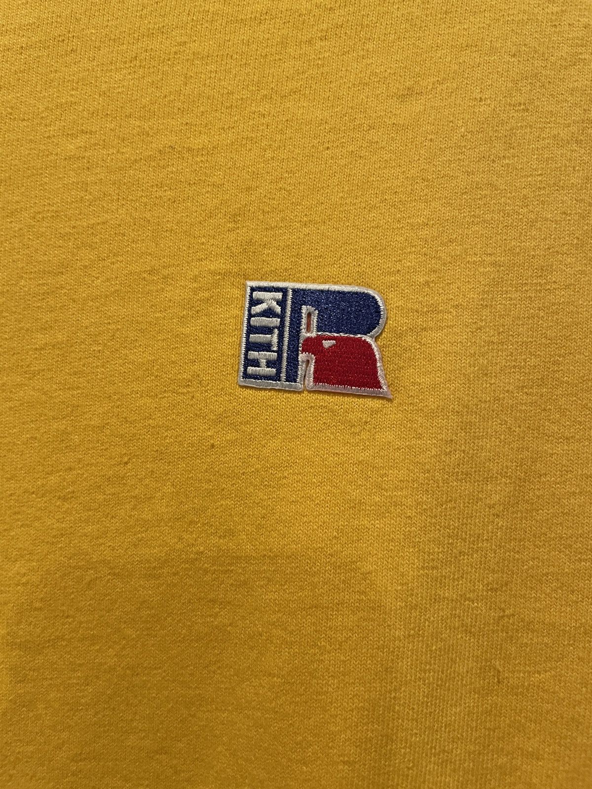 Kith × Russell Athletic SS19 Kith x Russell Athletic Logo Tee Yellow Size US XS / EU 42 / 0 - 3 Thumbnail