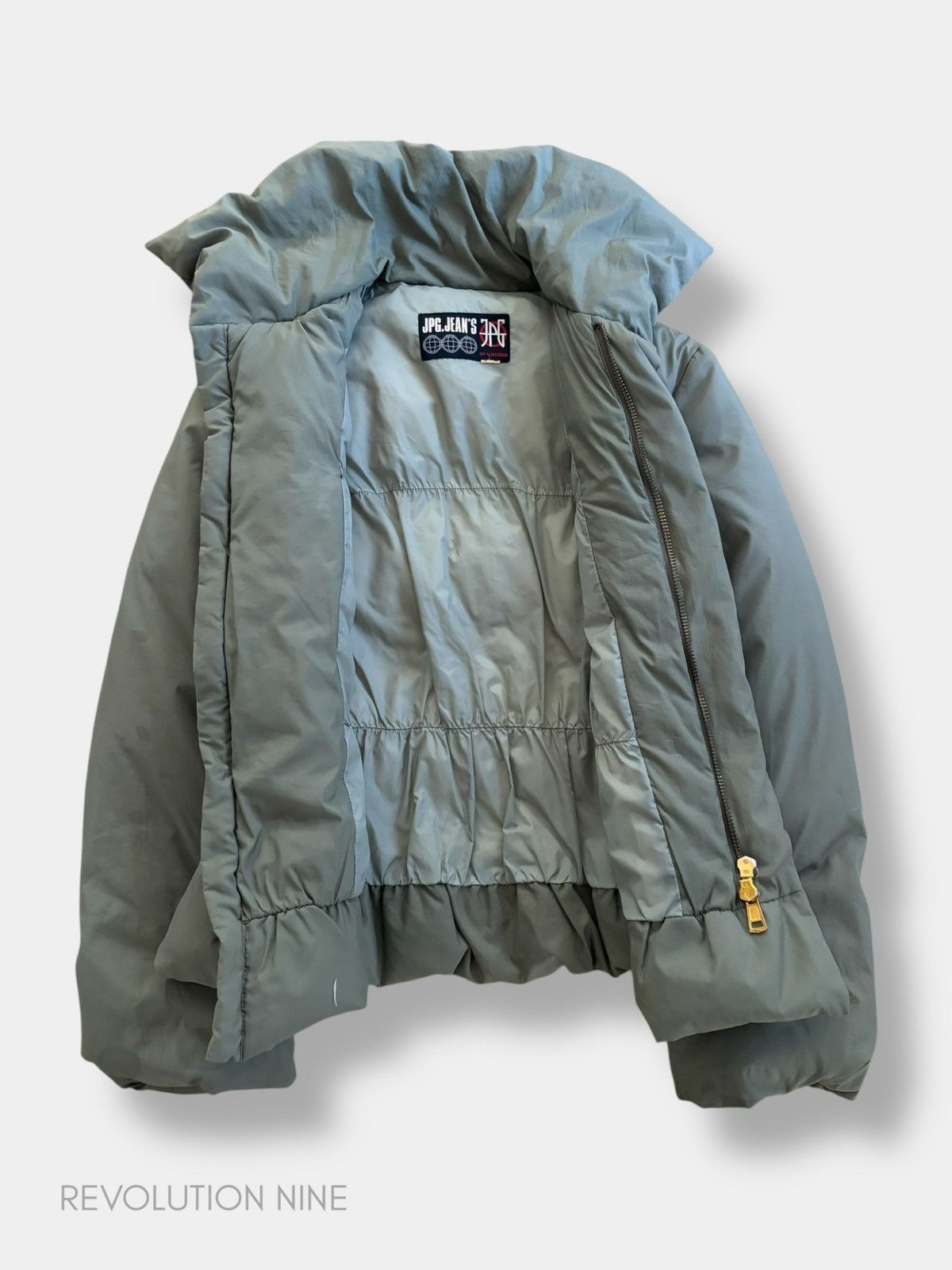 Jean Paul Gaultier Jean Paul Gaultier FW03 bondage green puffer jacket Size US S / EU 44-46 / 1 - 3 Thumbnail