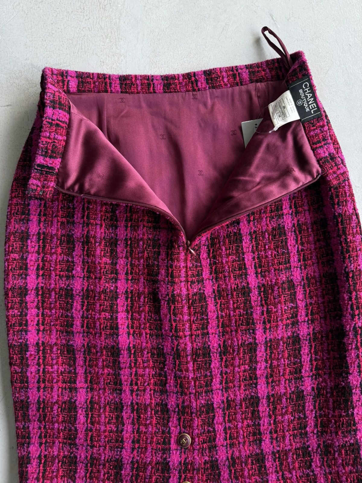 Chanel 1995 Barbie Collection - Chanel Tweed Set Size XS / US 0-2 / IT 36-38 - 19 Thumbnail