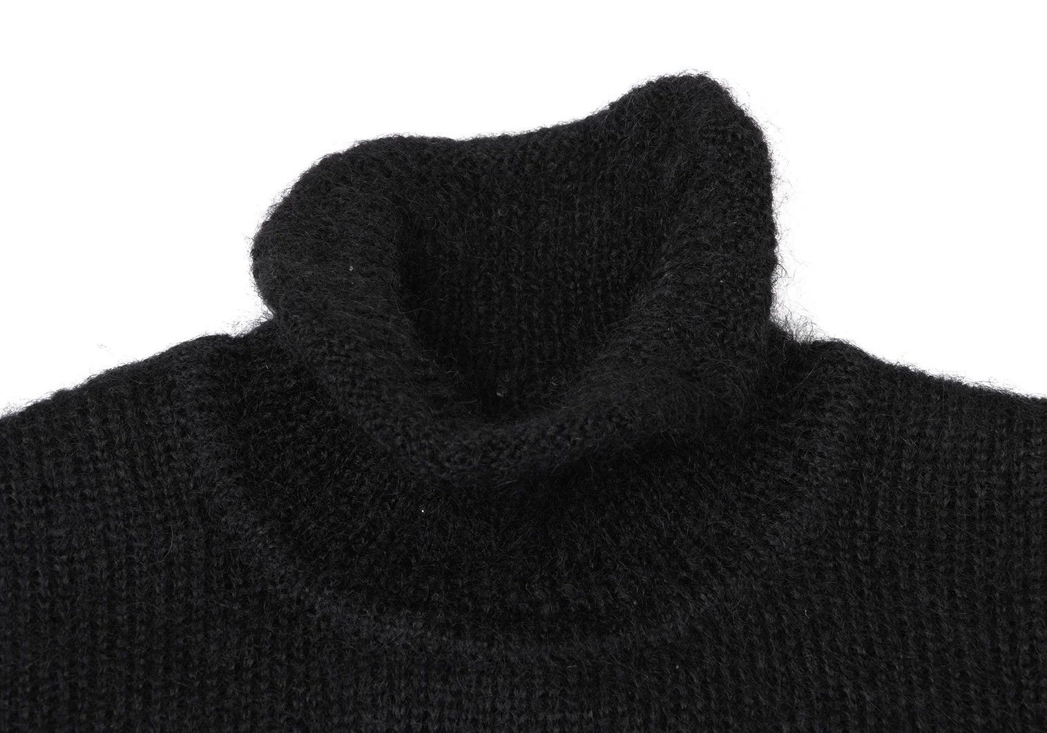 Jean Paul Gaultier Wool Blend Turtleneck Knit Sweater in Black Size 48 Size US M / EU 48-50 / 2 - 3 Thumbnail