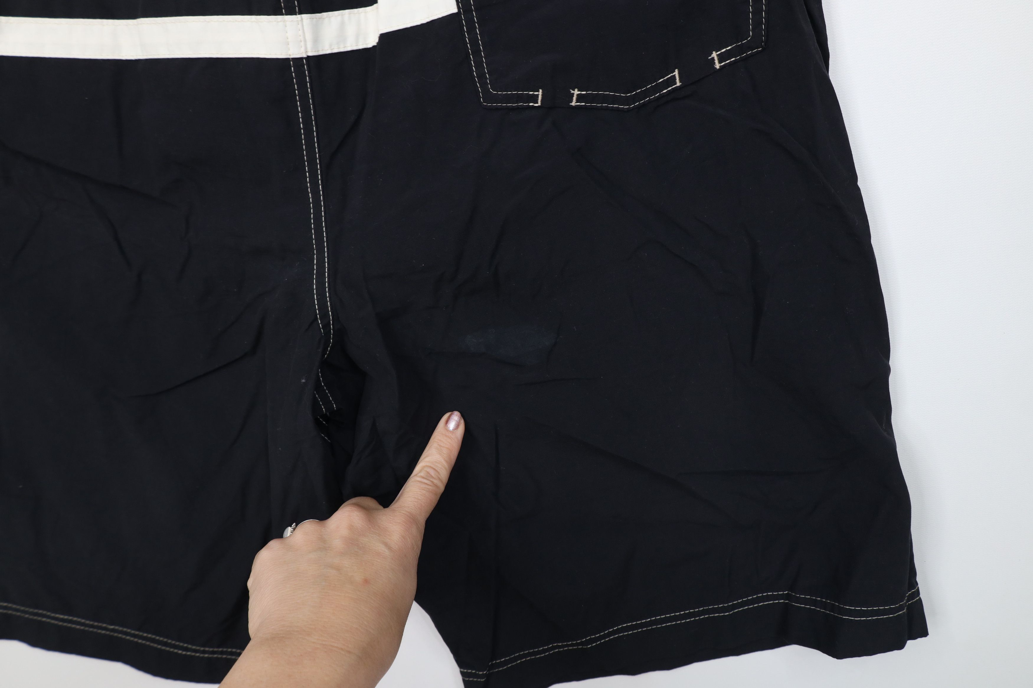 Ralph Lauren Deadstock Vintage 90s Ralph Lauren USA Flag Lined Shorts Size US 32 / EU 48 - 15 Thumbnail