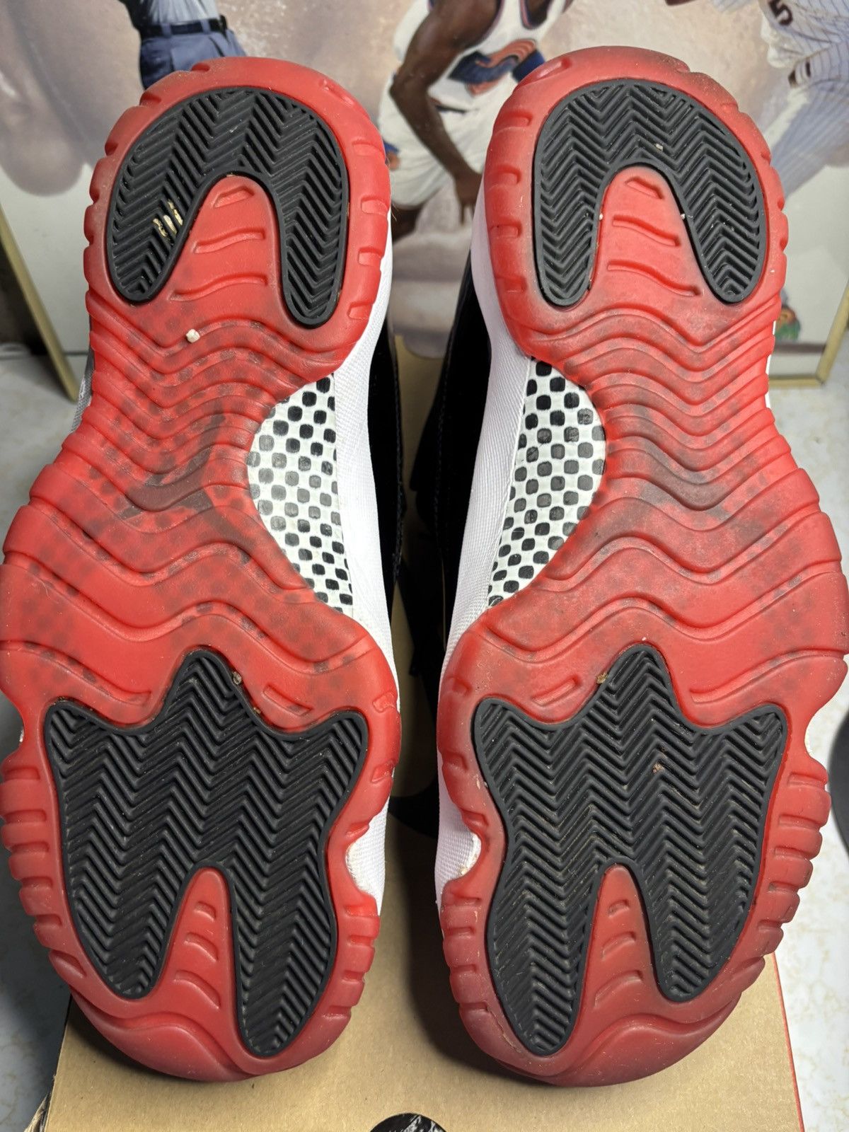 Jordan Brand Air Jordan 11 Bred 2019 Size US 11.5 / EU 44-45 - 5 Thumbnail