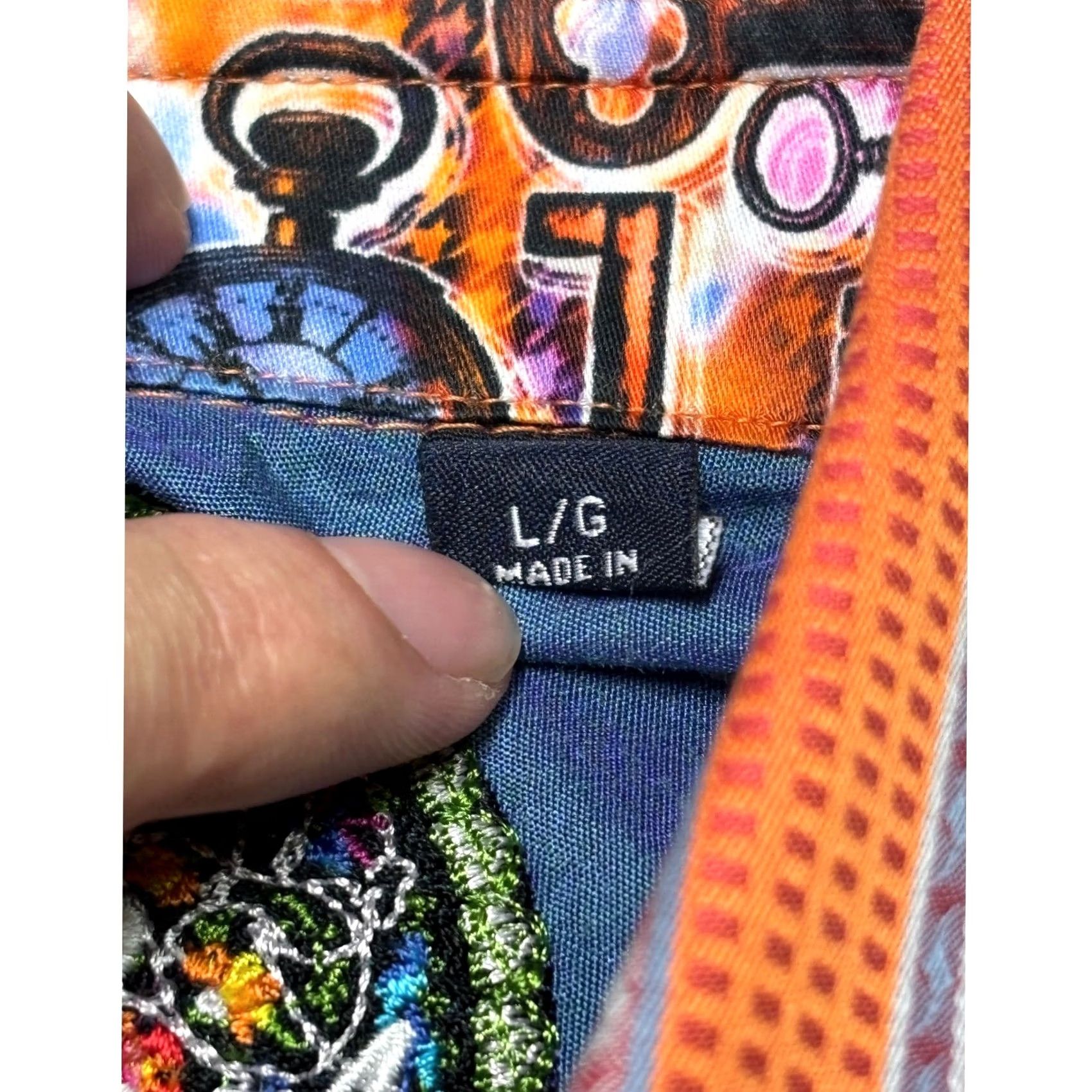 Robert Graham VINTAGE NO Size US L / EU 52-54 / 3 - 5 Thumbnail