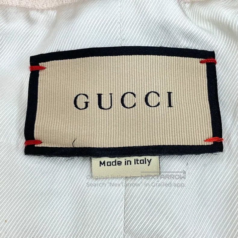 Gucci Gucci 23 apricot-coloured wool single-breasted long-sleeve Size XS / US 0-2 / IT 36-38 - 5 Thumbnail