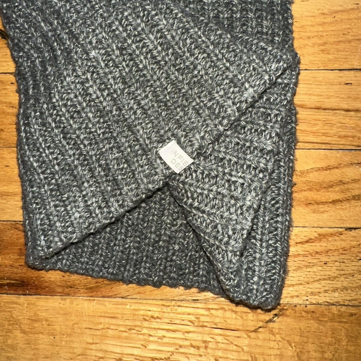 Other Infielder design knit grey hood Size ONE SIZE - 4 Thumbnail