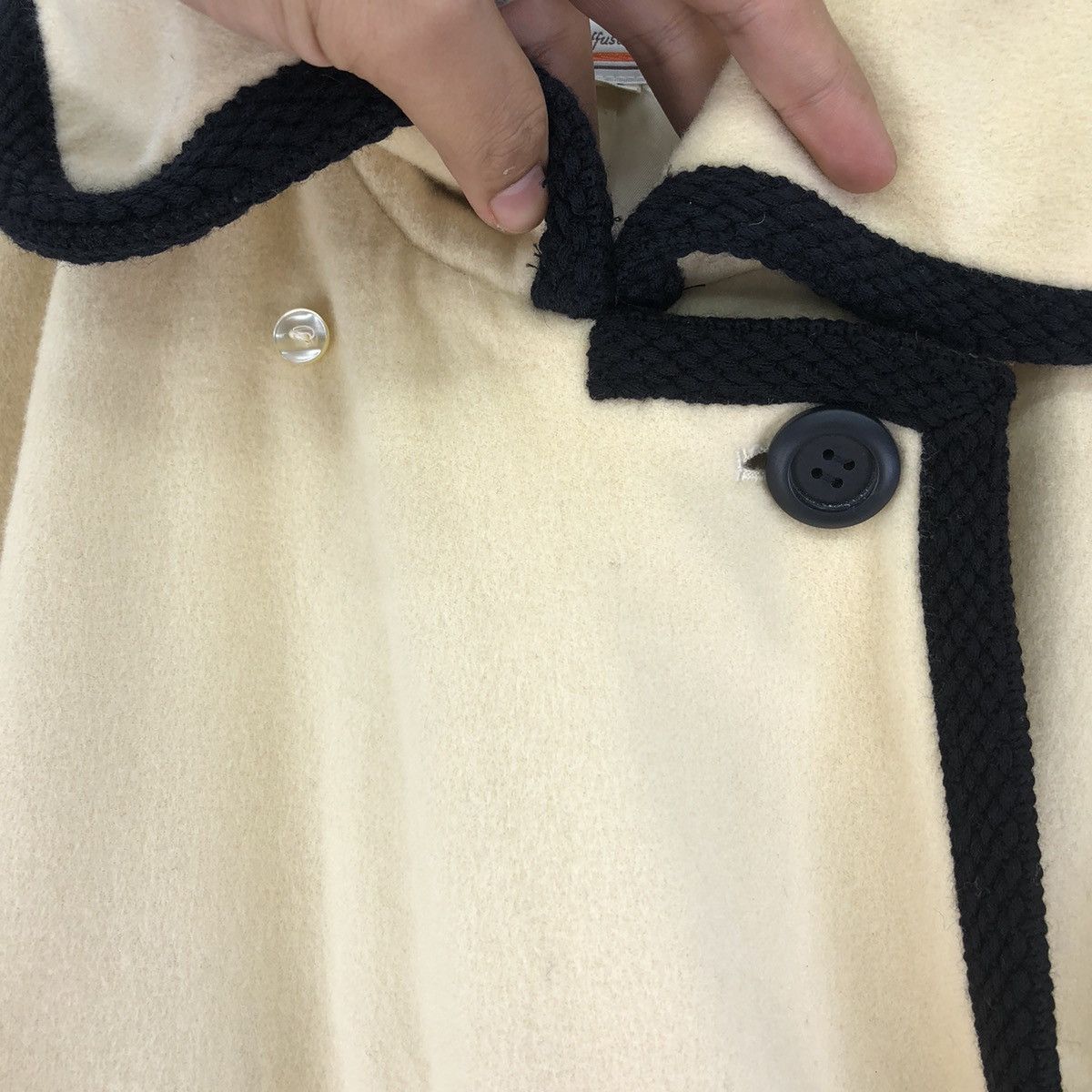 Yves Saint Laurent Archive 80’s Yves Saint Laurent Difussion Femme Heavy Coat Size M / US 6-8 / IT 42-44 - 11 Thumbnail