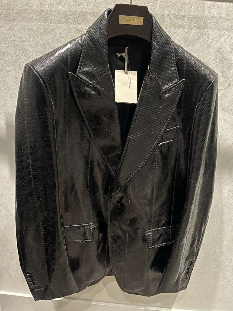 Tom Ford o1w1db10225 LJT013 Leather Blazer in Black Size US L / EU 52-54 / 3 - 1 Thumbnail