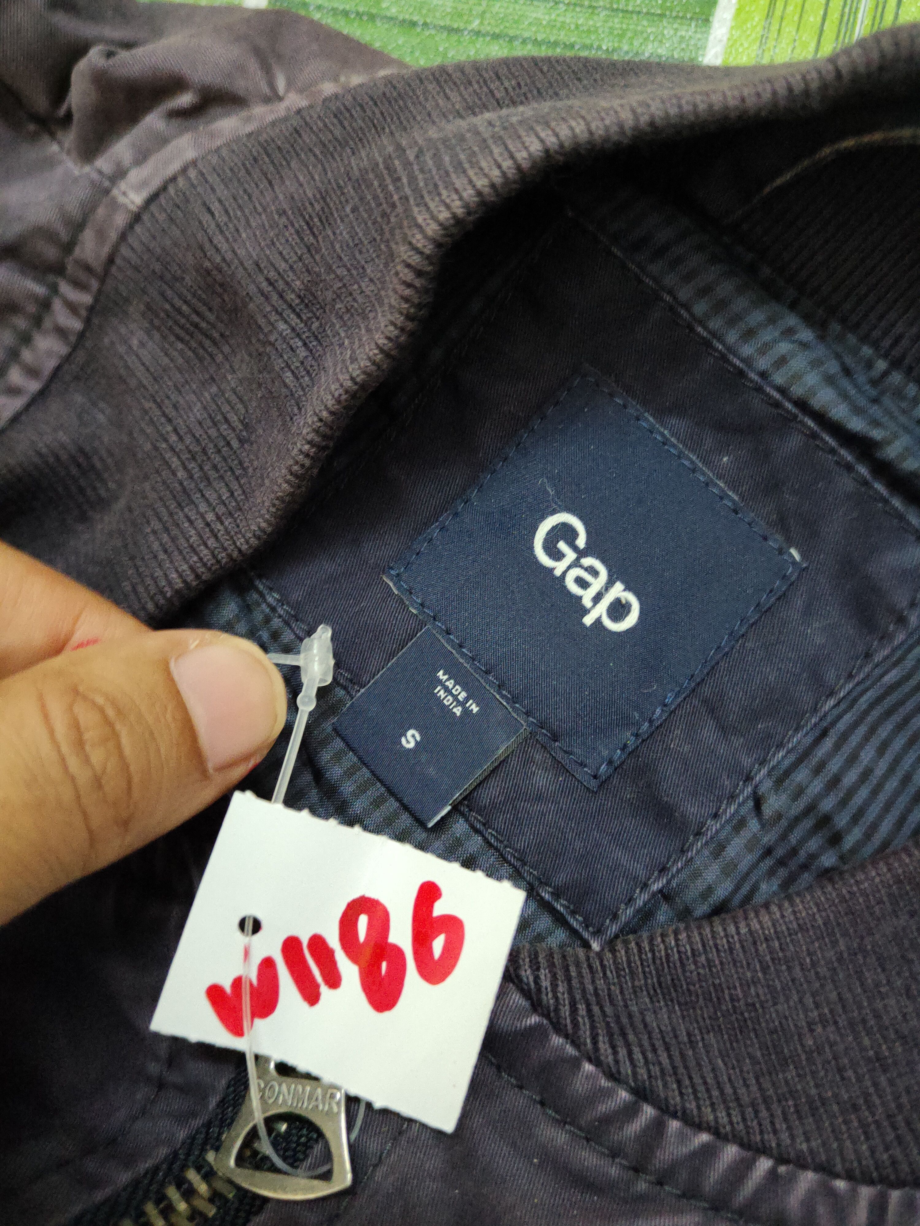 Gap × Japanese Brand × Vintage Gap Navy Faded Jackets #W1186 Size US S / EU 44-46 / 1 - 11 Thumbnail