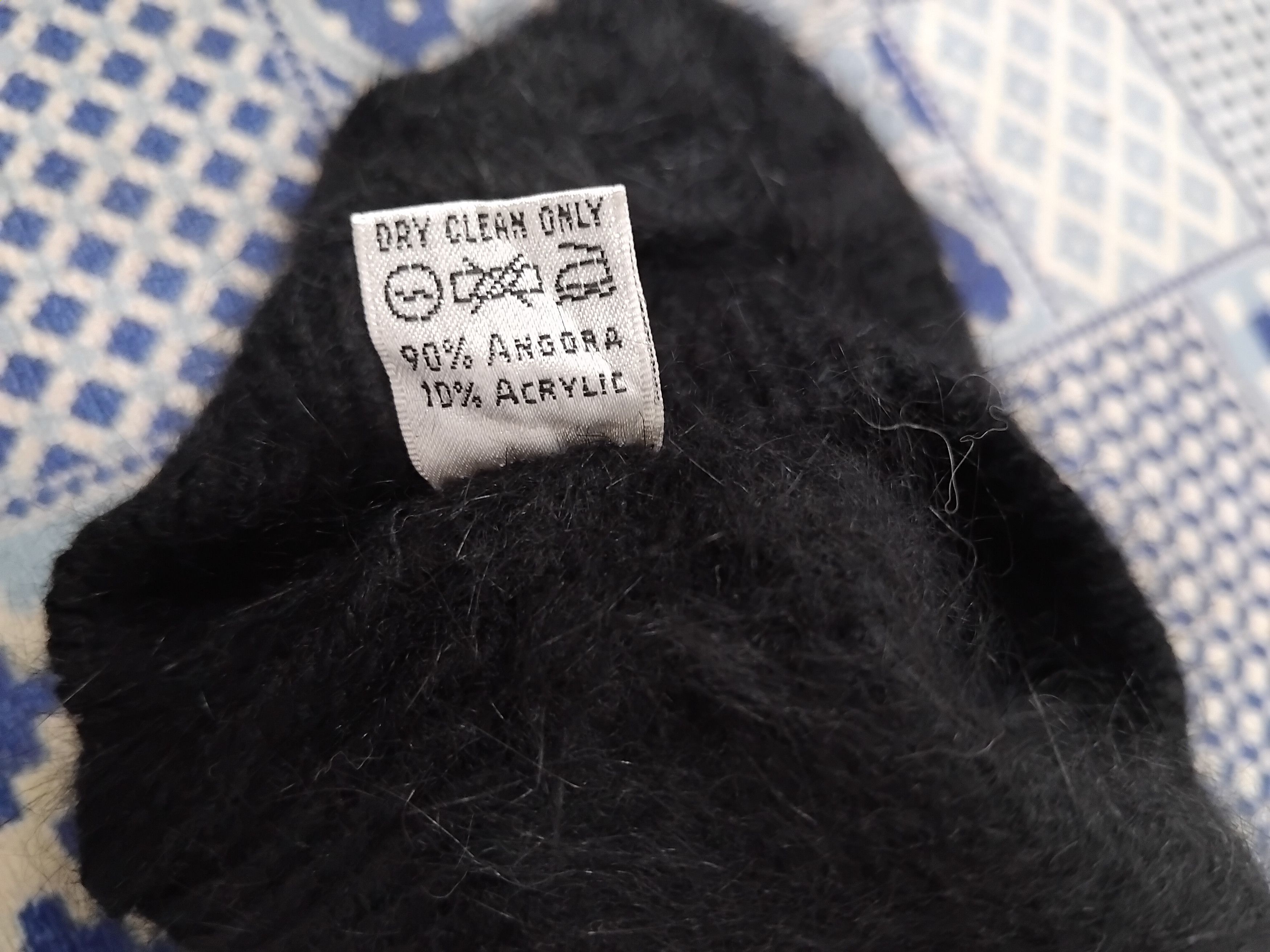 Japanese Brand 💥Lulu black colour fur hat Size ONE SIZE - 2 Thumbnail