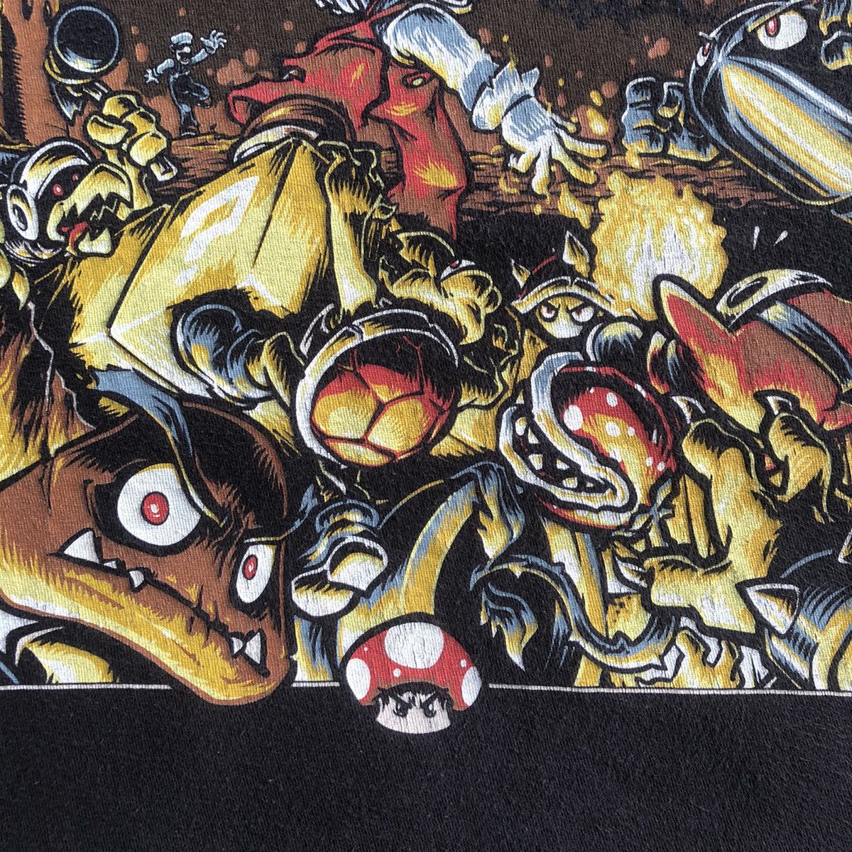 Nintendo Game Shirt Super Mario Bross x Doom Parody Size US L / EU 52-54 / 3 - 5 Thumbnail