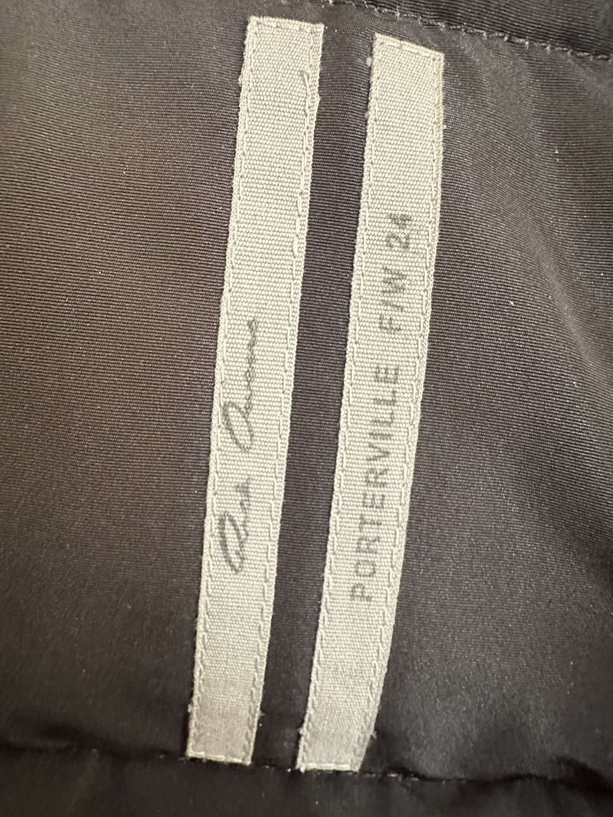 Rick Owens Rick Owens FW24 Porterville Black Sealed Down Jacket Size US L / EU 52-54 / 3 - 5 Thumbnail