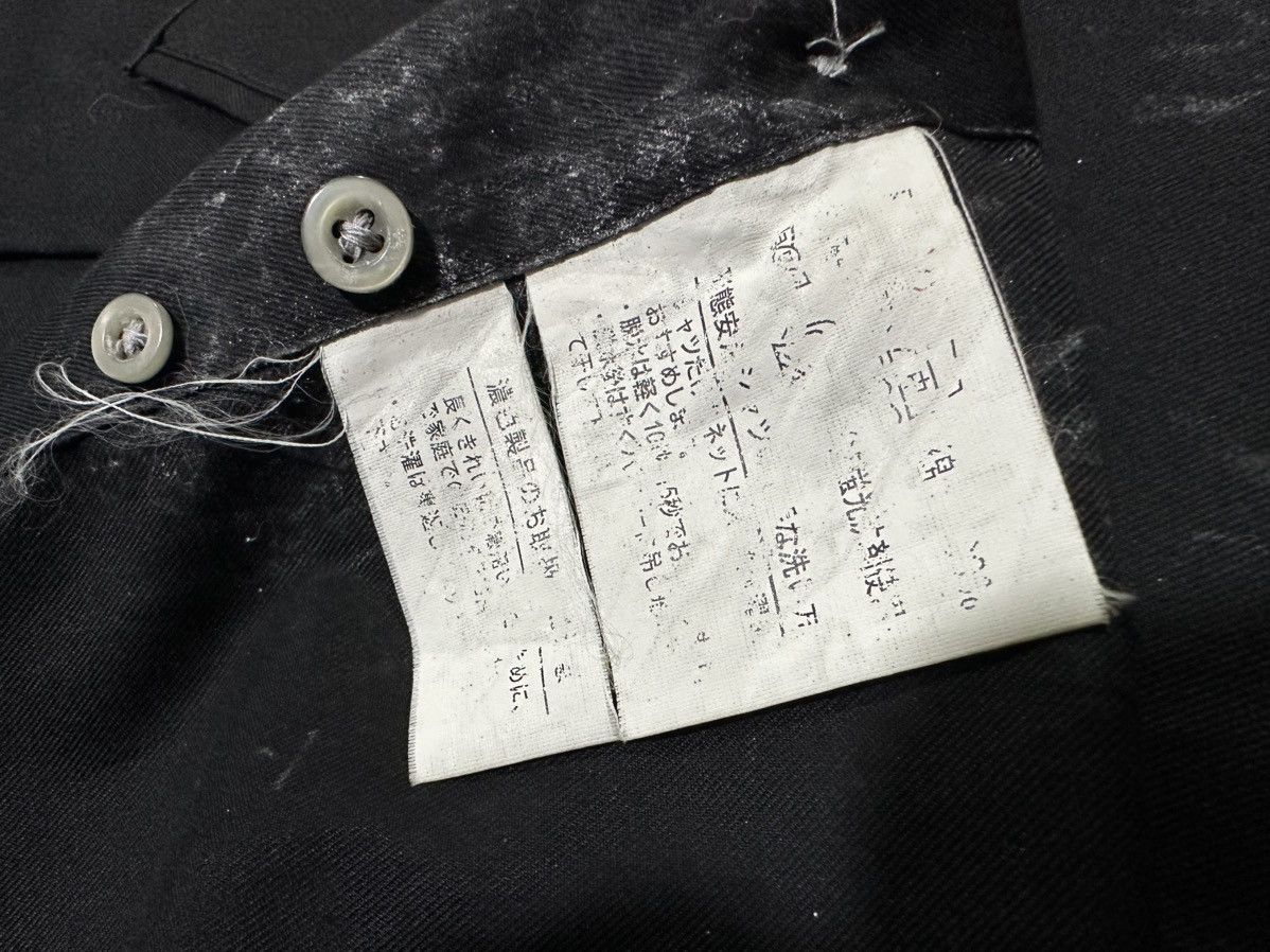Japanese Brand 🔥Vintage Sissy By Kansai Yamamoto Black Sheer Shirt Size US L / EU 52-54 / 3 - 11 Thumbnail