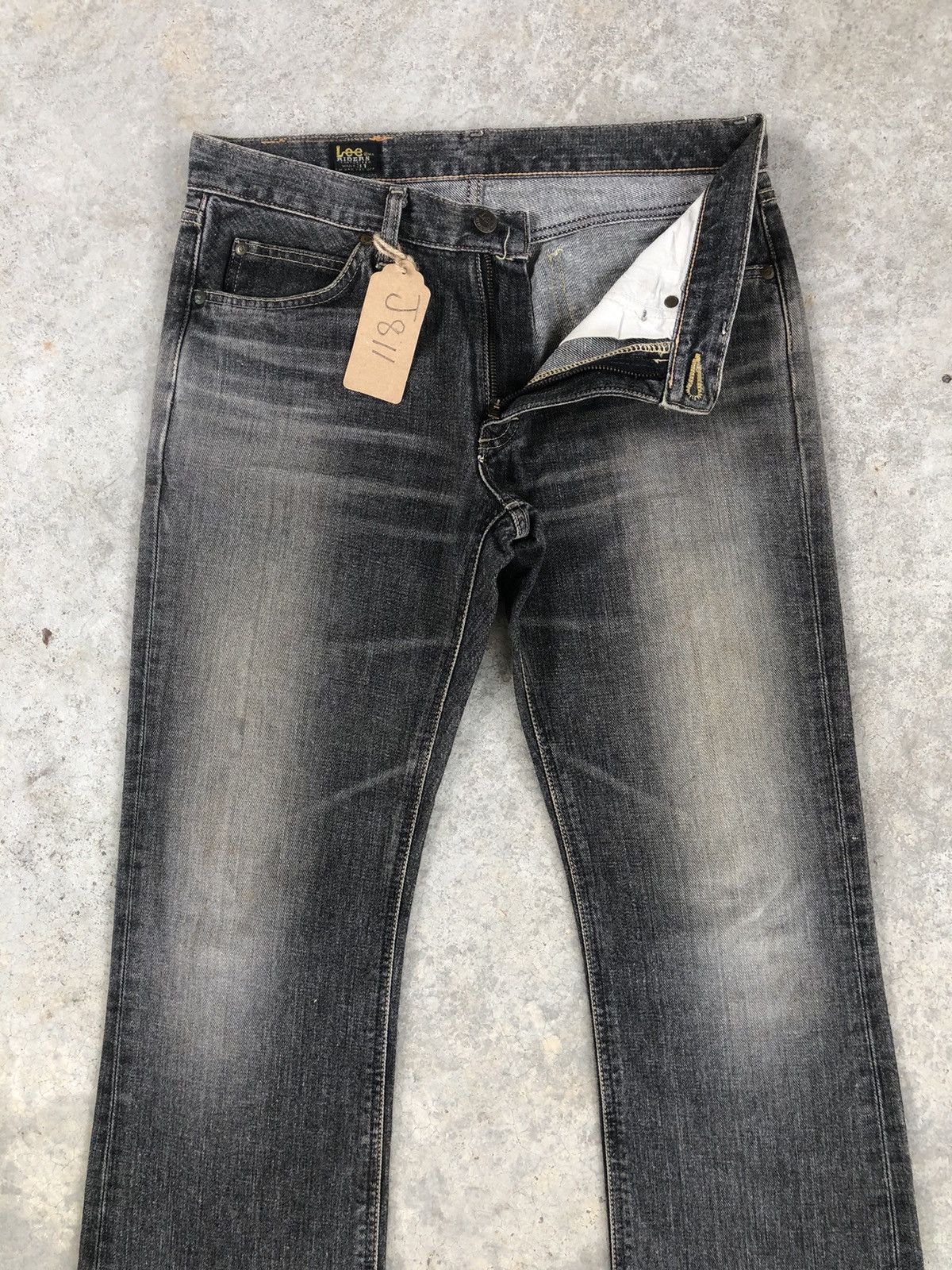 If Six Was Nine Japanese Lee Flared Jeans Distressed Jeans Size US 32 / EU 48 - 4 Thumbnail
