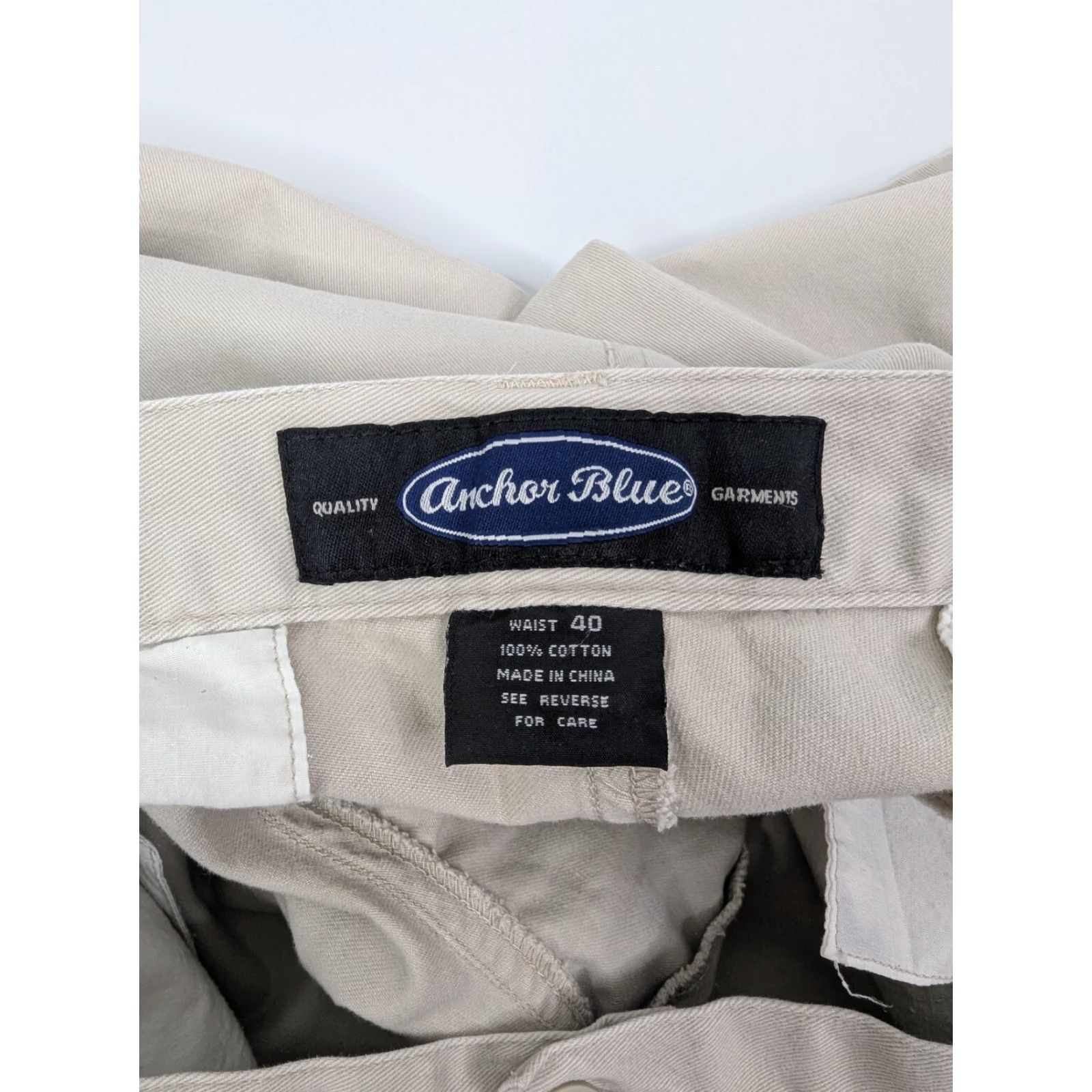 Anchor Blue VINTAGE Anchor Blue Cargo Shorts Zip Pocket Men's 40 Beige Skate Baggy Outdoors Y2K Size US 40 / EU 56 - 7 Thumbnail