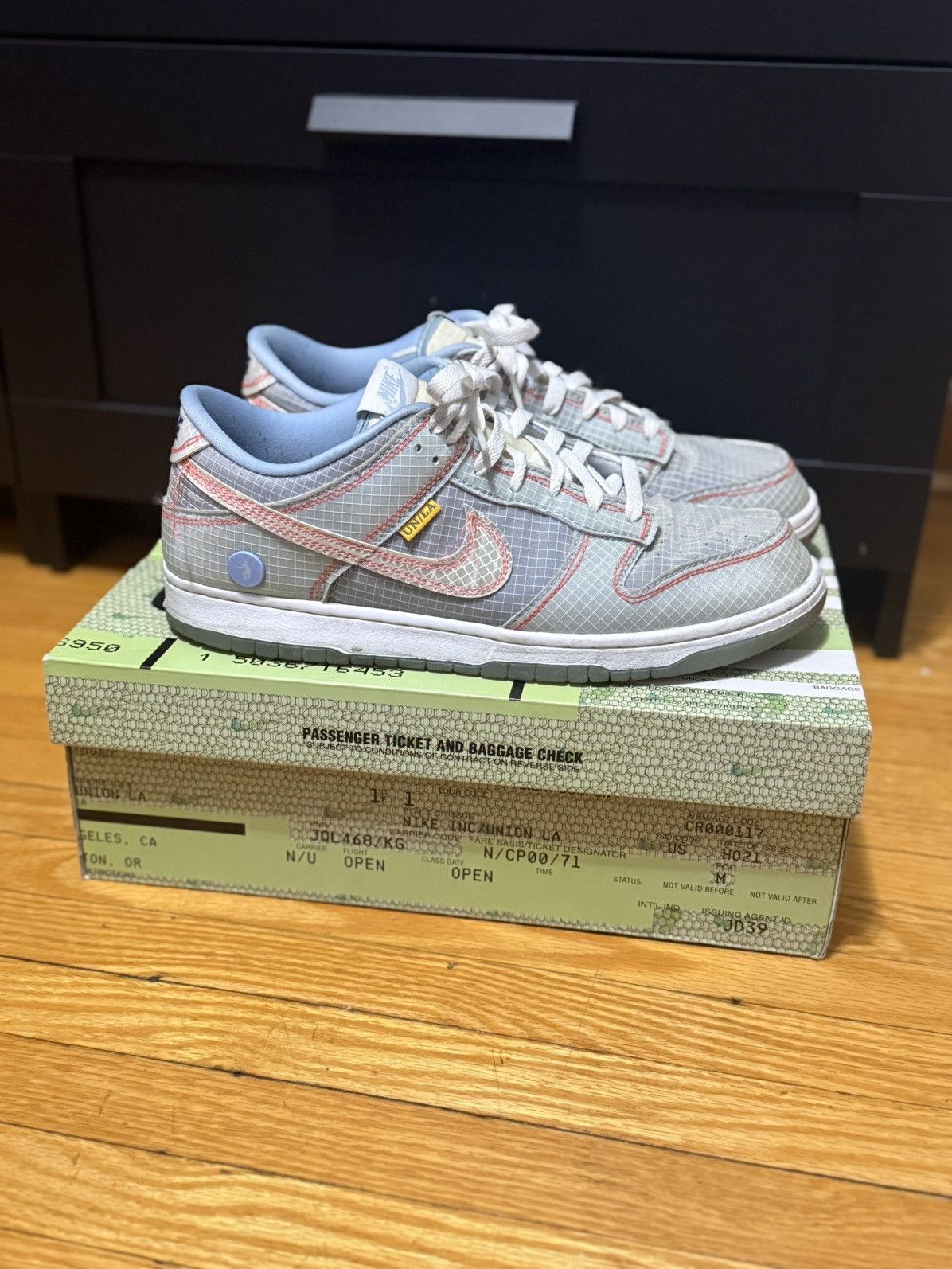Nike Nike Union Dunk Low Argon Size US 11 / EU 44 - 1 Thumbnail