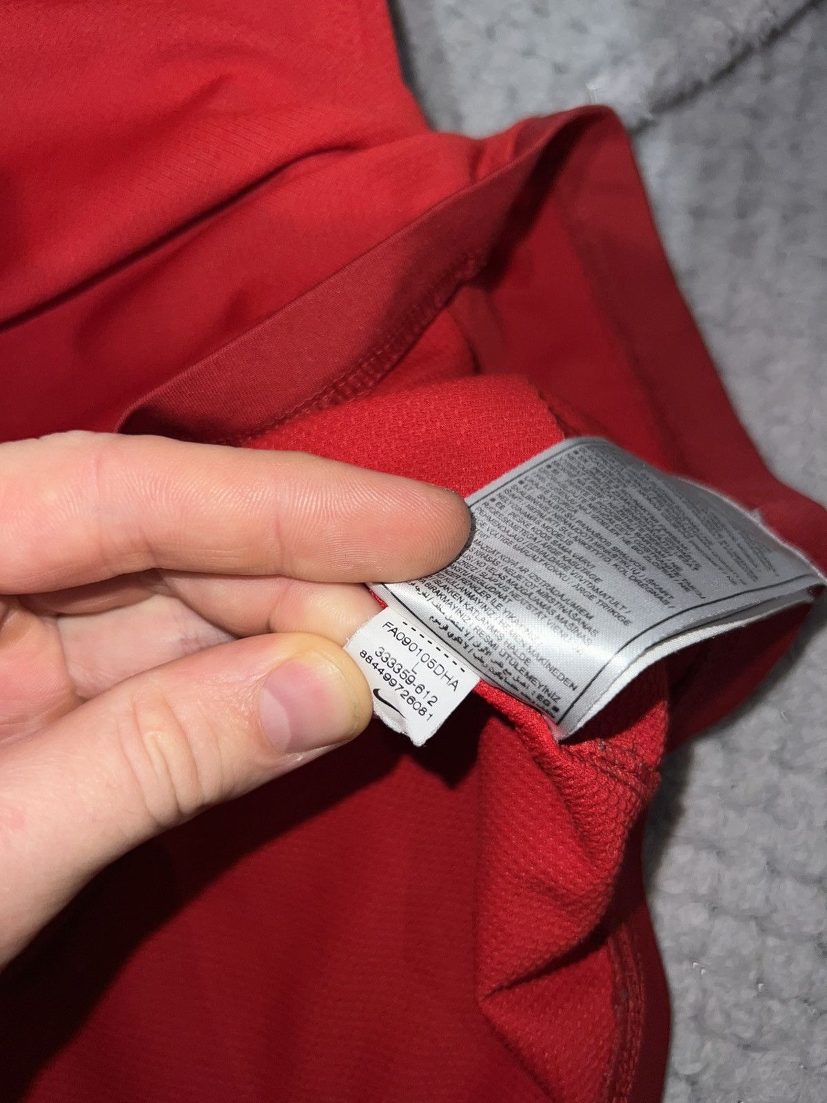 Nike 2009 Spartak Moscow Home Shirt Size US L / EU 52-54 / 3 - 3 Thumbnail