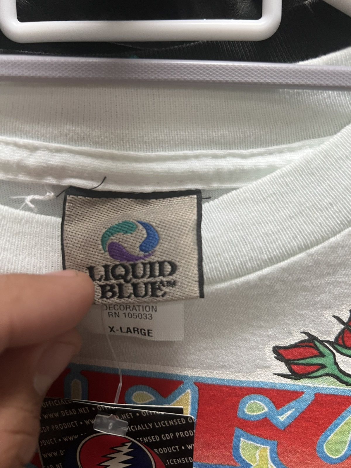 Vintage Vintage grateful dead tee with tags Size US XL / EU 56 / 4 - 3 Thumbnail