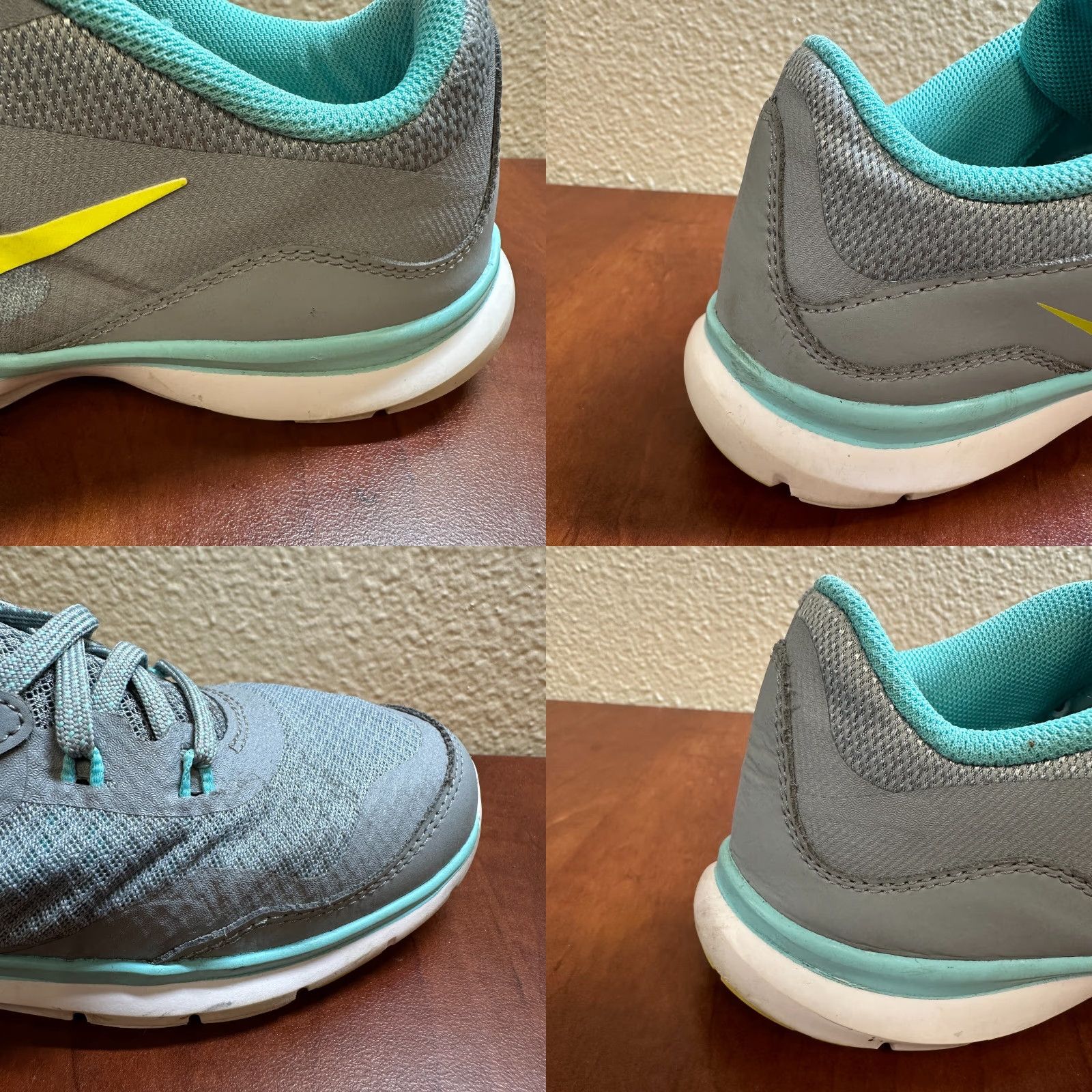 Nike Nike Flex TR5 Shoes Womens 9.5 Gray Blue Low Top Lace Sneaker 724858 004 Size M / US 6-8 / IT 42-44 - 9 Thumbnail