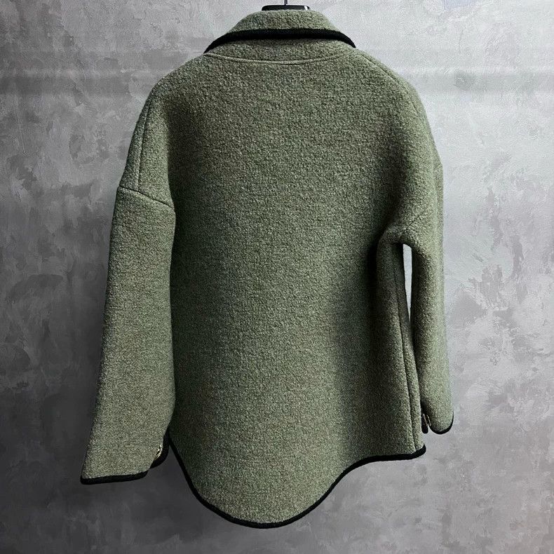 Louis Vuitton Louis Vuitton Grey color-block single-breasted long-sleeve Size US L / EU 52-54 / 3 - 7 Thumbnail