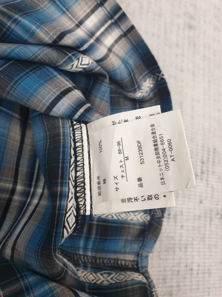Japanese Brand 💥Velocette checkered Japanese Western shirt Size US M / EU 48-50 / 2 - 3 Thumbnail