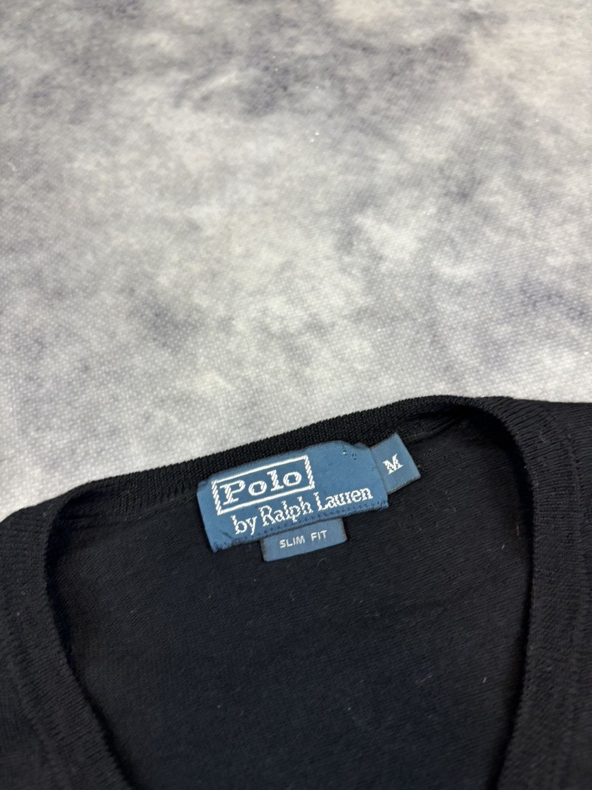 Polo Ralph Lauren Vintage polo Ralph Lauren knit sweater v neck merino wool Size US M / EU 48-50 / 2 - 3 Thumbnail
