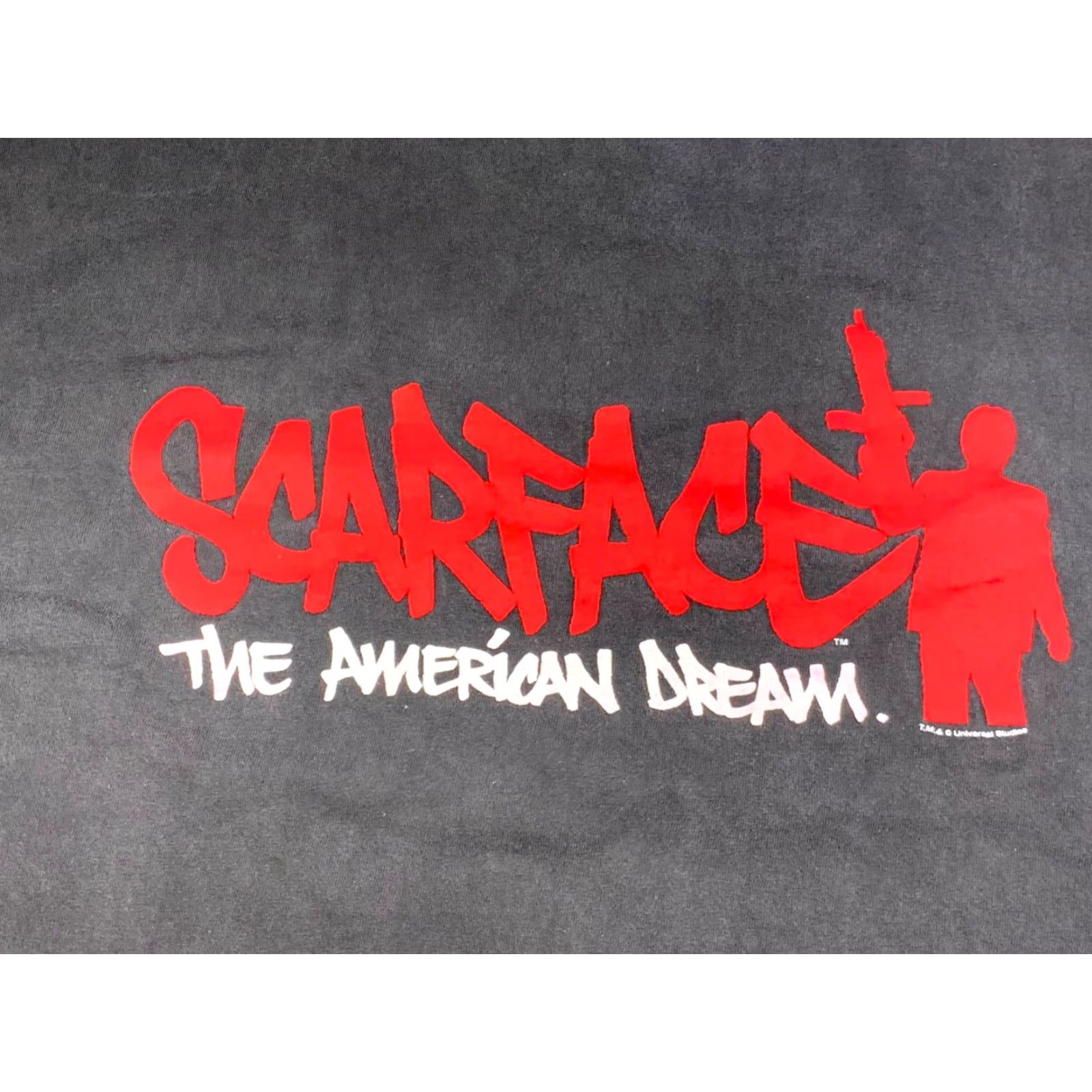 Vintage VINTAGE Scarface Shirt Long Sleeve Mens 3XL Black Dream Movie 90s Classic T-Shirt Crew Neck Graphic Print Size US XXL / EU 58 / 5 - 4 Thumbnail