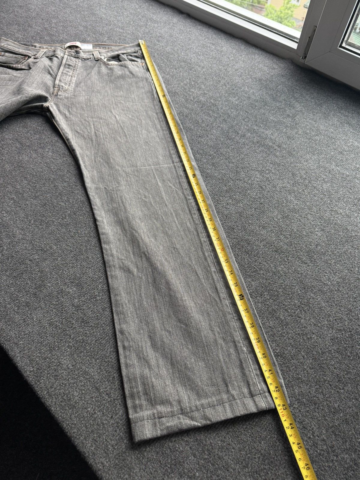 Levi's Vintage 00s Levi’s 501 Grey Wash Straight Leg Jeans LGB Y2K Size US 36 / EU 52 - 18 Thumbnail