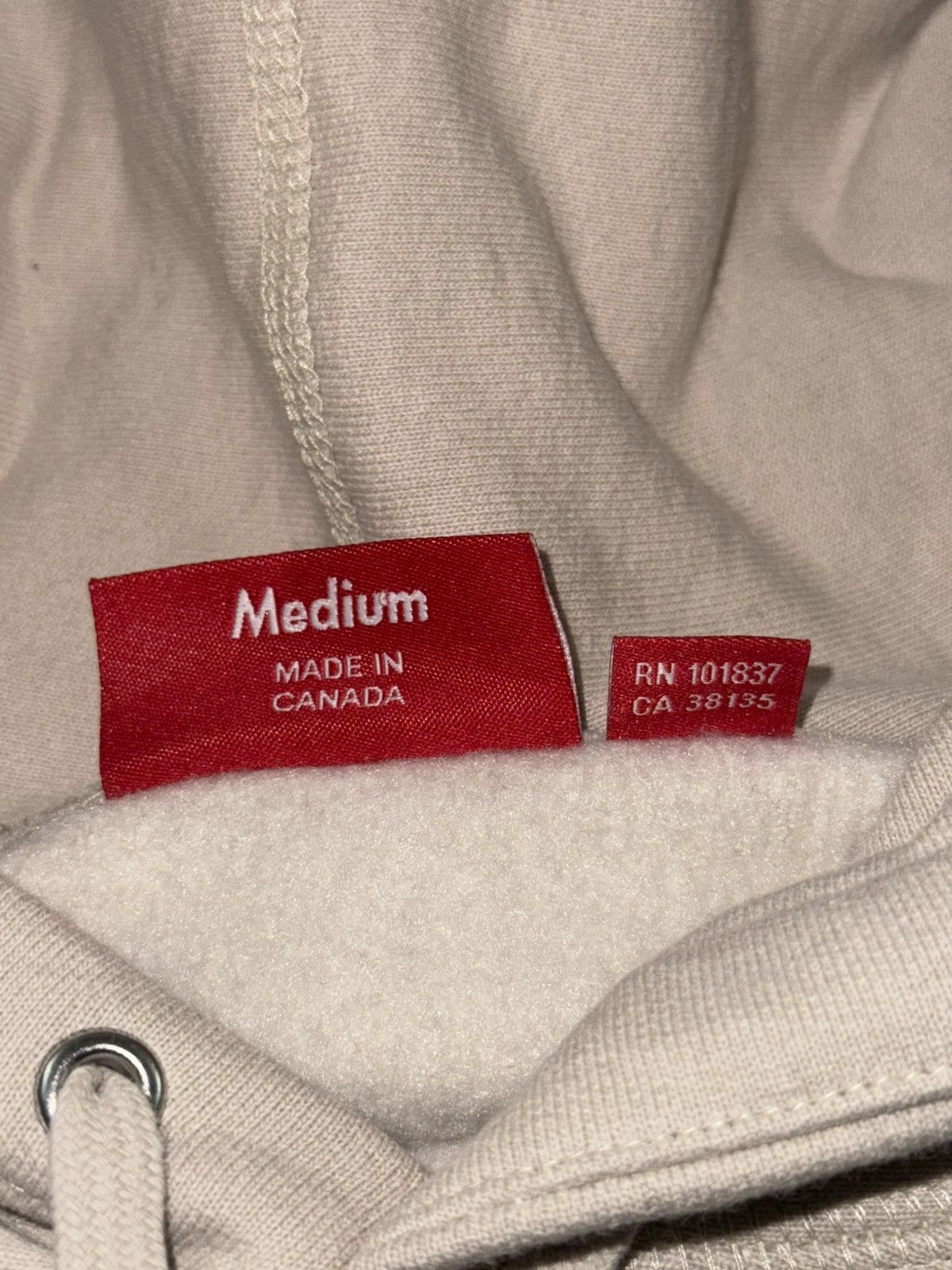 Supreme Supreme Box Logo Hooded Stone Sweatshirt (FW24) Size US M / EU 48-50 / 2 - 8 Thumbnail