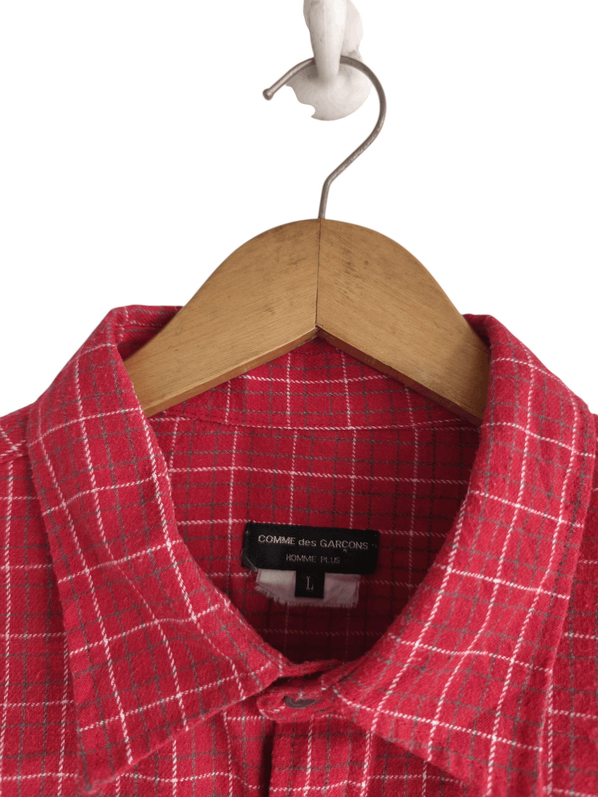 Comme des Garcons Comme des Garcons Homme plus plaid flannel Size US L / EU 52-54 / 3 - 2 Thumbnail