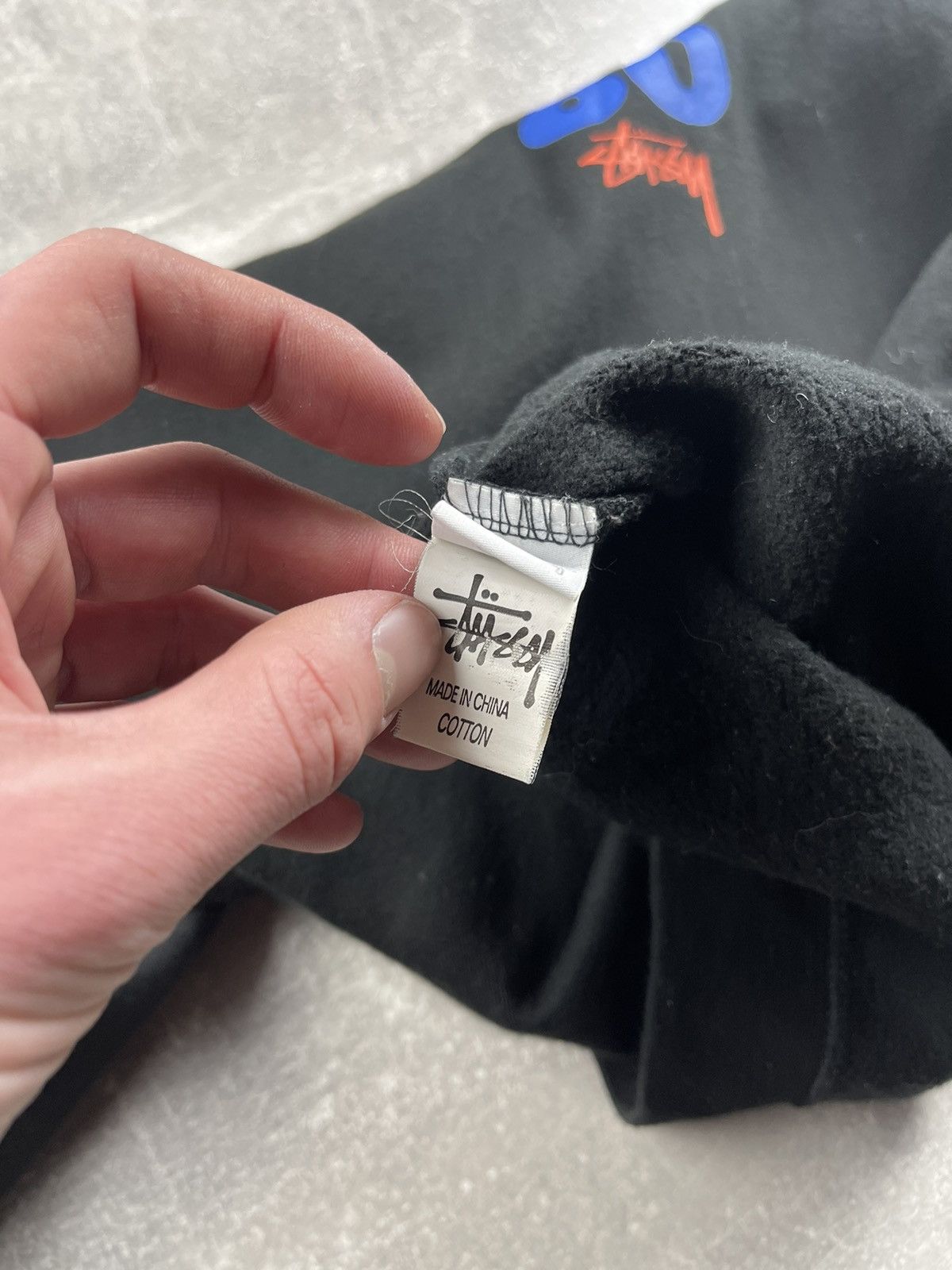 Stussy Stüssy World Tour “1980” Graphic Crewneck Sweatshirt Black Size US S / EU 44-46 / 1 - 11 Thumbnail