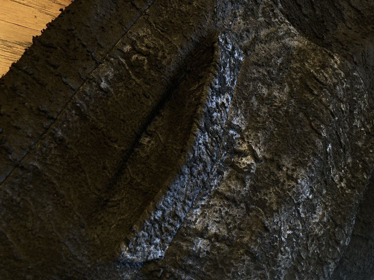 Carol Christian Poell GRAIL LM1550 WILD Cracked Leather Coat Size US L / EU 52-54 / 3 - 12 Thumbnail
