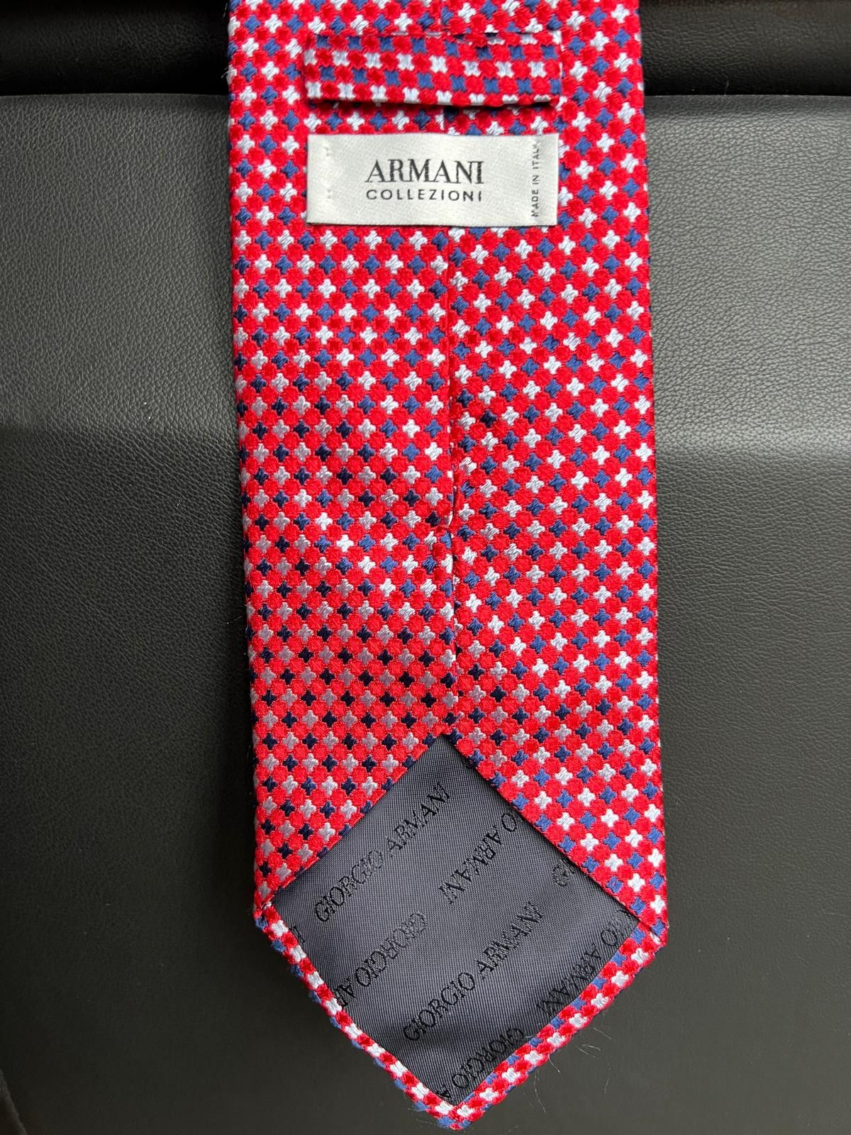 Armani Collezioni Armani Collezioni long silk tie Size ONE SIZE - 3 Thumbnail