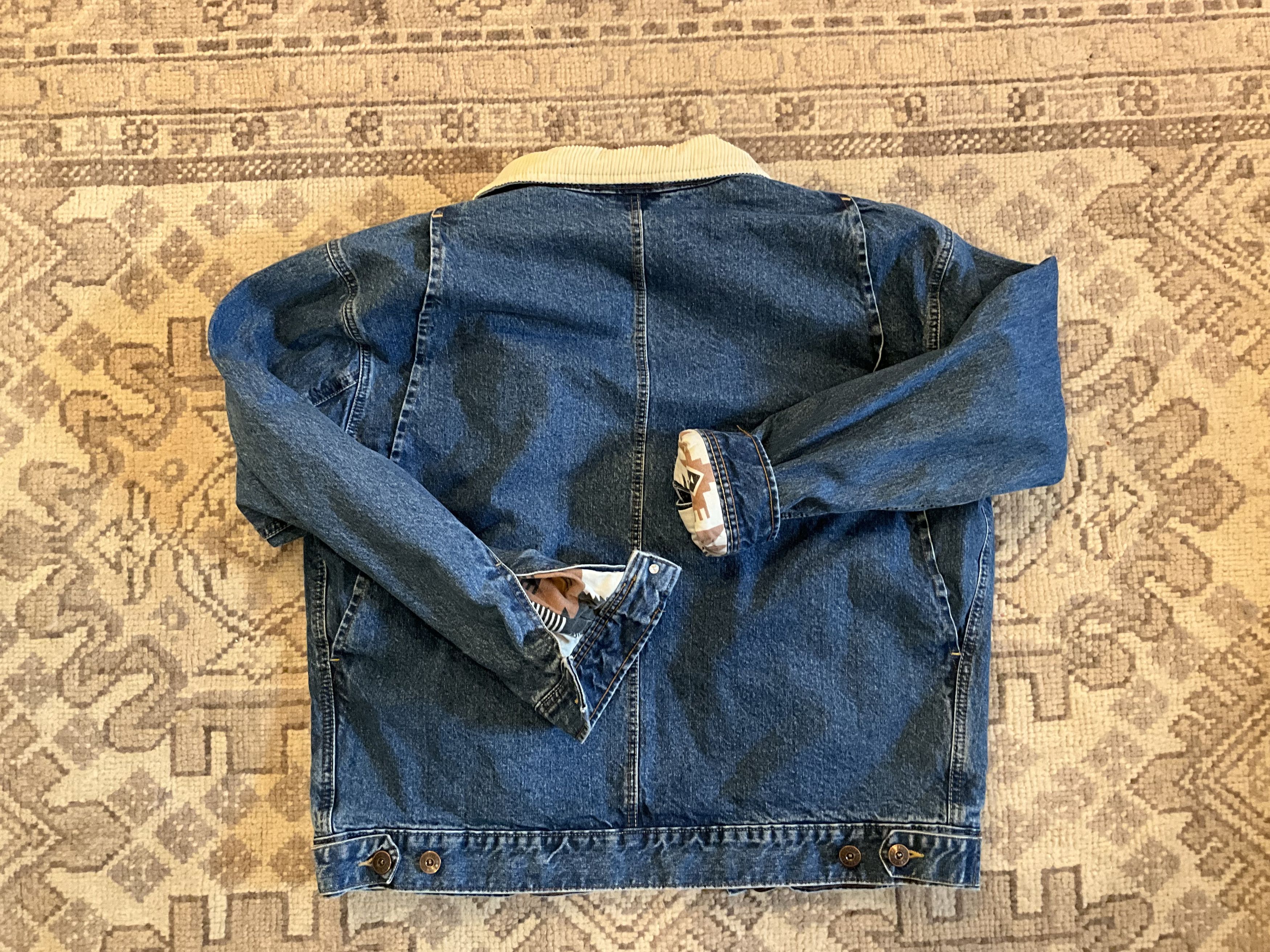 Bdg Bdg Sherpa Collar Denim Trucker Jacket Size US S / EU 44-46 / 1 - 3 Thumbnail