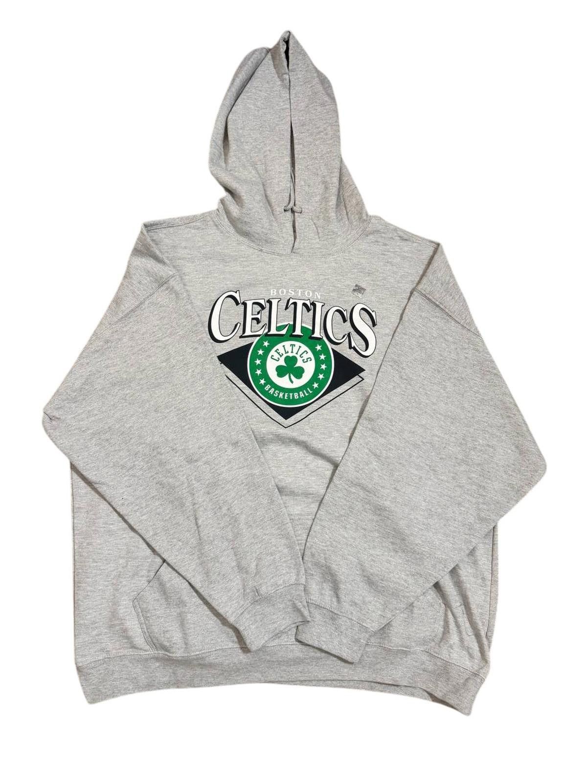 NBA NBA Boston Celtics Basketball Hoodie – Gray – Size 2XL Size US XXL / EU 58 / 5 - 1 Thumbnail