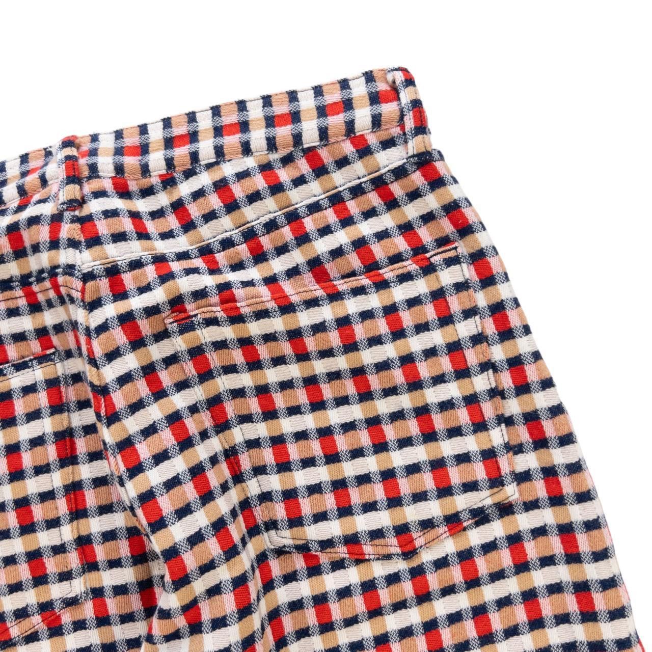 Junya Watanabe Vintage Junya Watanabe Wool Check 3/4 Length Trousers Size M Size US 32 / EU 48 - 3 Thumbnail