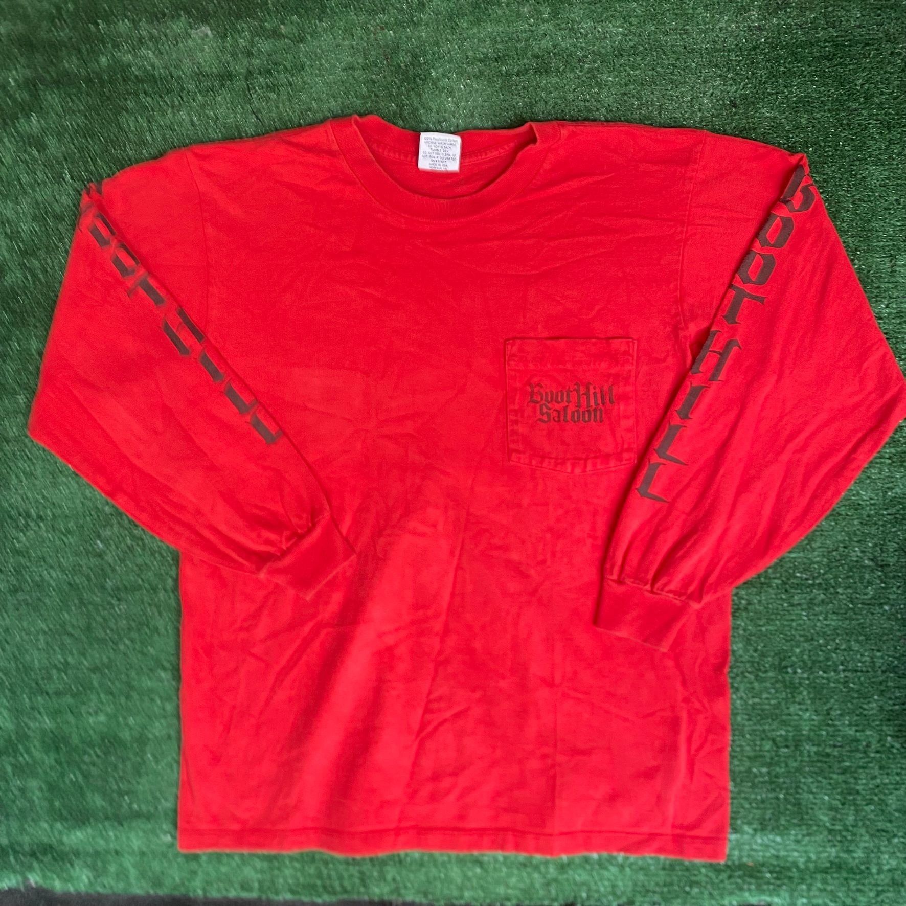 Vintage Vintage Y2K Boot Hill Saloon Shirt Biker Motorcycle Punk Tee Size US L / EU 52-54 / 3 - 4 Thumbnail