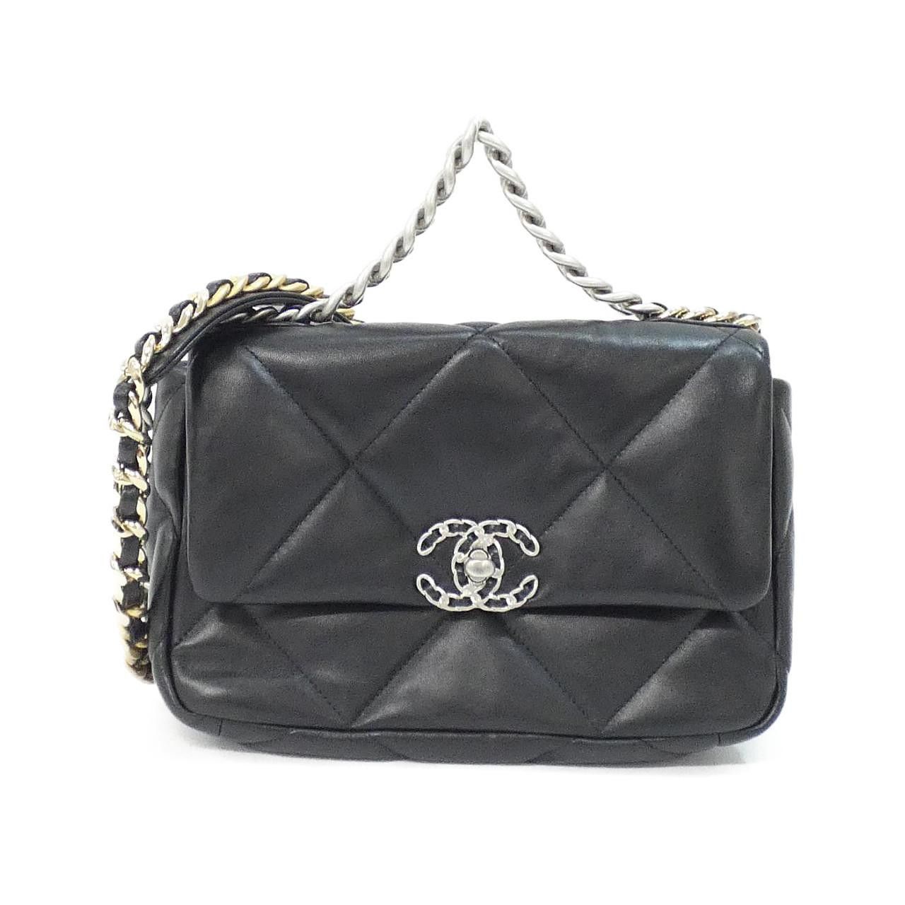 Chanel Chanel Chanel 19 Lambskin Shoulder Bag Leather Shoulder Bag AS1160 DUTY FREE for USA Size ONE SIZE - 1 Thumbnail