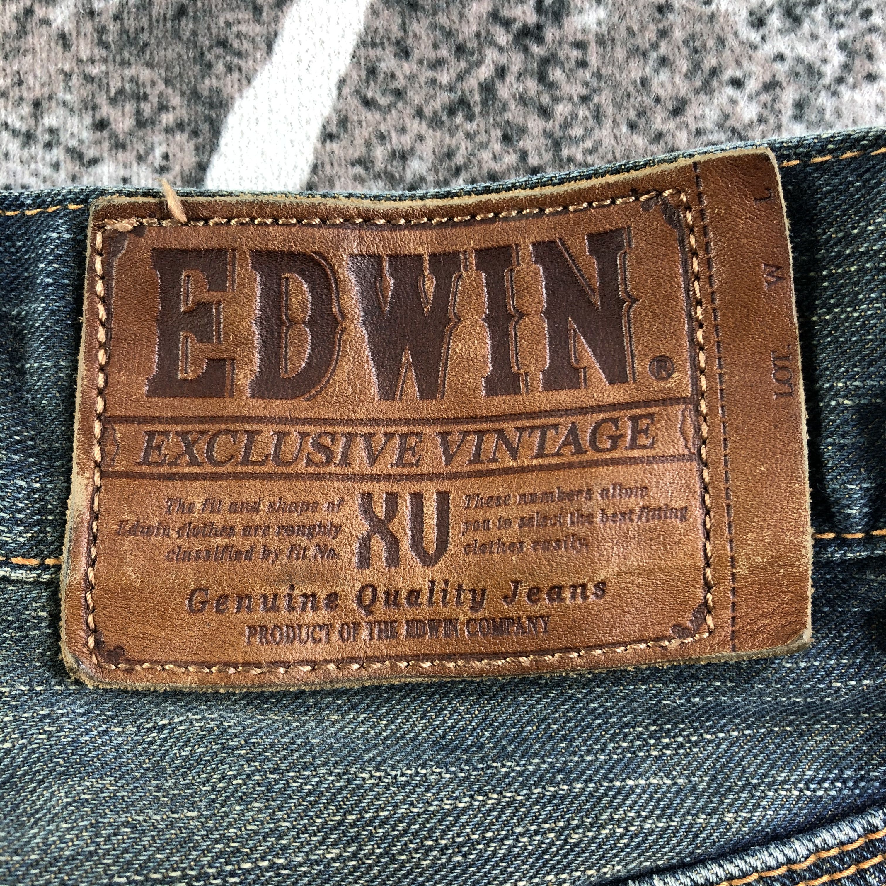 Edwin Vintage Edwin XV Jeans Rusty Blue Denim KJ2987 Size US 28 / EU 44 - 5 Thumbnail