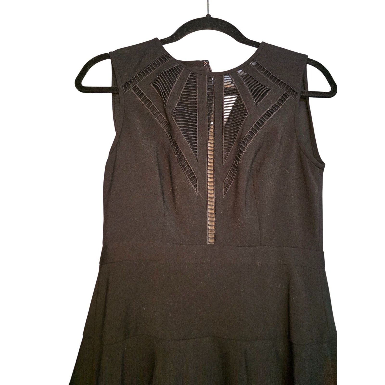 Bcbgmaxazria BCBG Max Azria Black Sleeveless Fit & Flare Dress Size 2 Size XS / US 0-2 / IT 36-38 - 5 Thumbnail