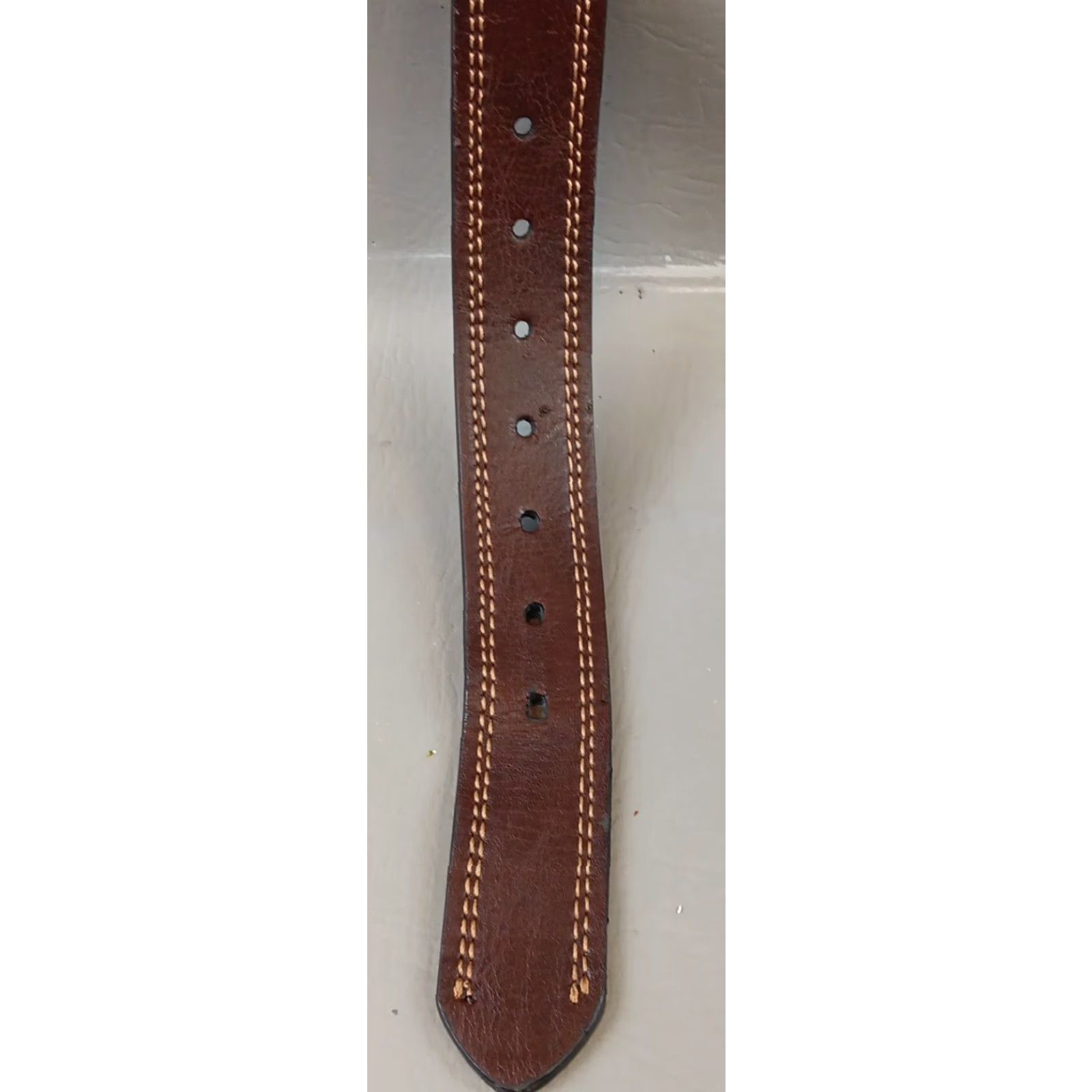 Levi's Levi's Belt Men's 38"-40" Reversible Leather Brown Black Narrow Wide Double Stitch Buckle Fashion Belt Size ONE SIZE - 5 Thumbnail