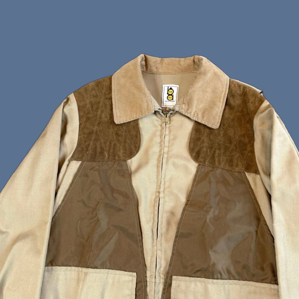 VINTAGE Bob Allen Jacket Mens Full Zip Hunting 80s 90s Brown Size M Regular Coat Shirt?