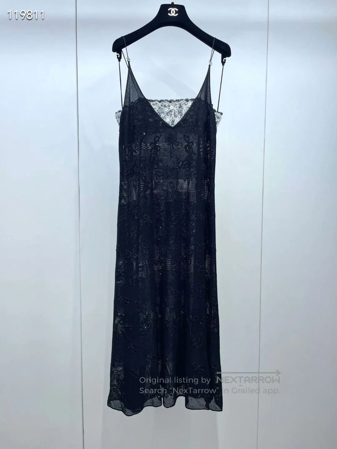 Chanel Chanel 2024 Crystal Bow Cutout Dress. Size S / US 4 / IT 40 - 1 Thumbnail