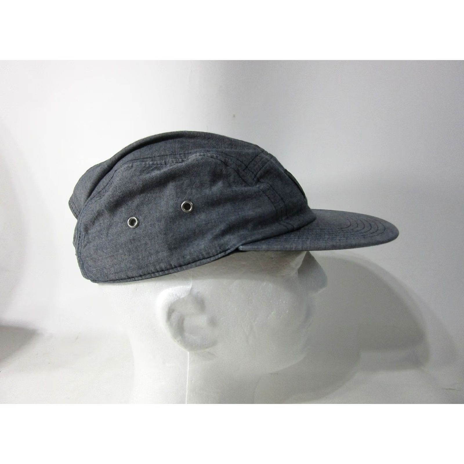 Vintage On Running Hat Cap 5 Panel Gray Athletic Outdoor Lightweight Strap Back Size ONE SIZE - 3 Thumbnail