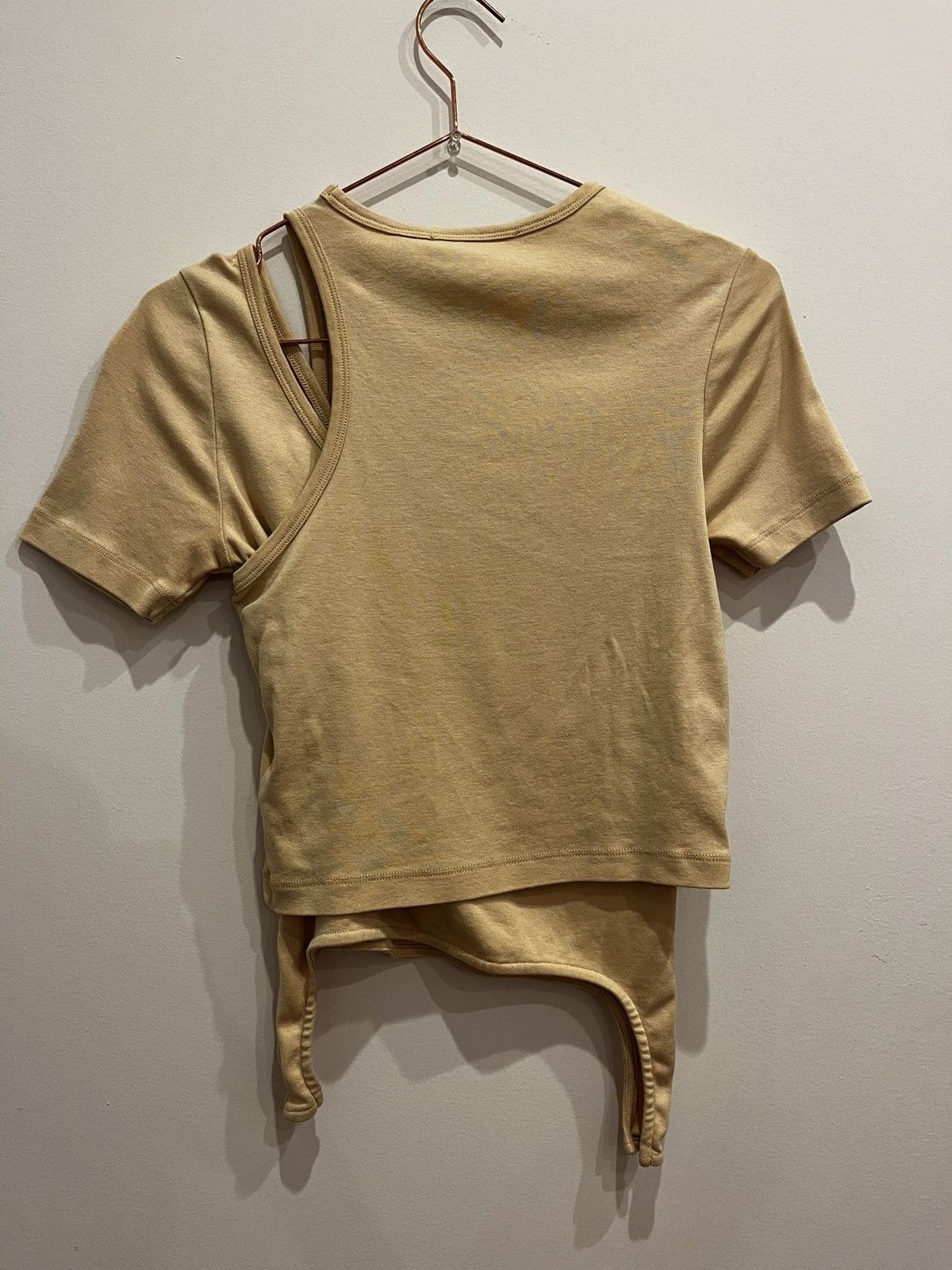 Helmut Lang Helmut Lang Asymmetrical Shirt (unisex) Size US S / EU 44-46 / 1 - 8 Thumbnail