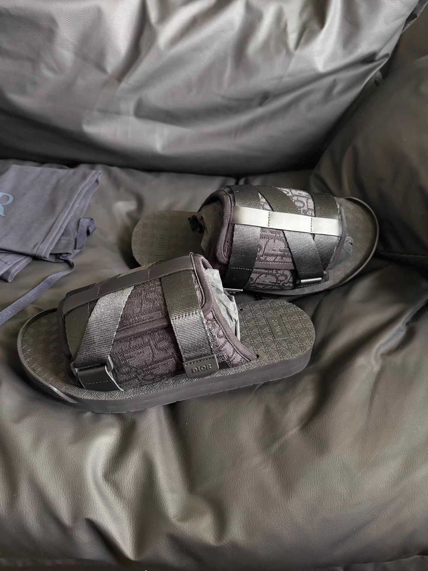 Dior Dior Alpha Oblique Printed Sandals, Ｑ20 Size US 8 / EU 41 - 3 Thumbnail