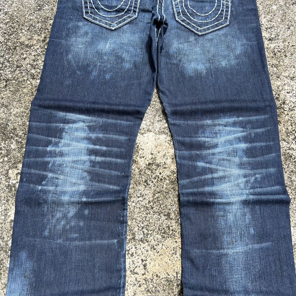 True Religion “TRUE RELIGION” RICKY RELAXED STRAIGHT ACID WASH DENIM JEANS Size US 32 / EU 48 - 18 Thumbnail