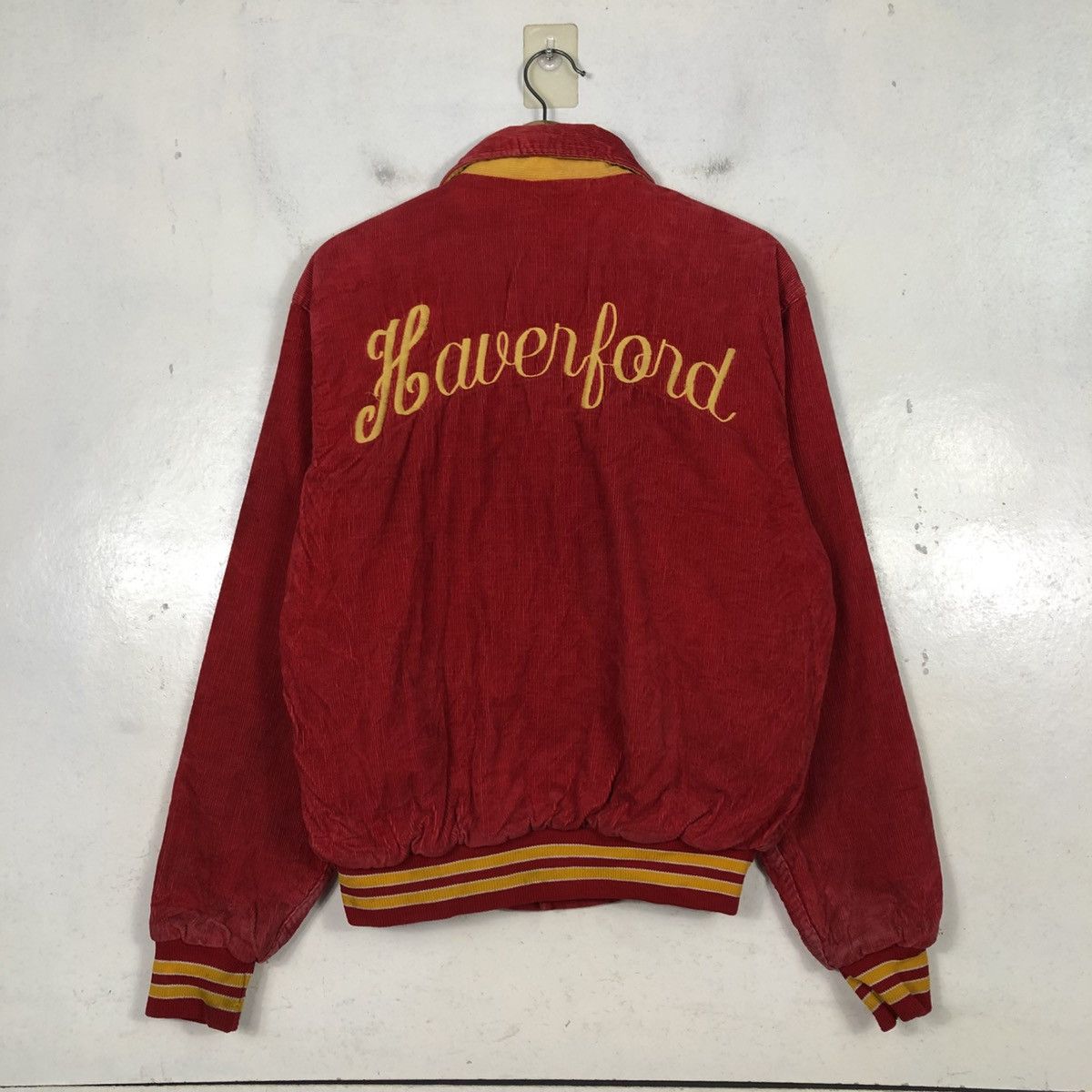 Vintage 📌Vintage Corduroy Bomber Jacket Rennoc USA Size US M / EU 48-50 / 2 - 10 Thumbnail
