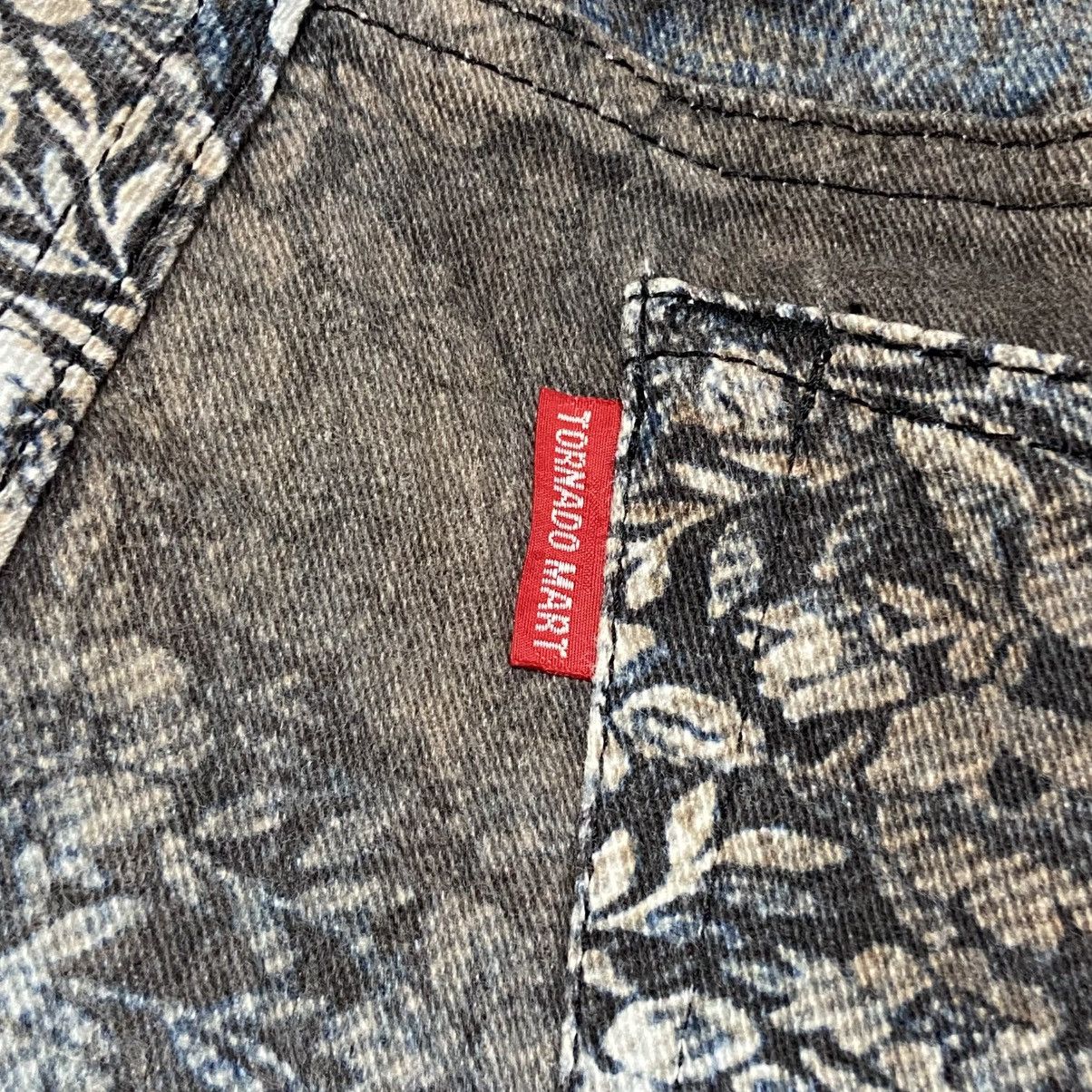 Tornado Mart 00’s Archive Tornado Mart Floral Flared Pants Size US 28 / EU 44 - 15 Thumbnail