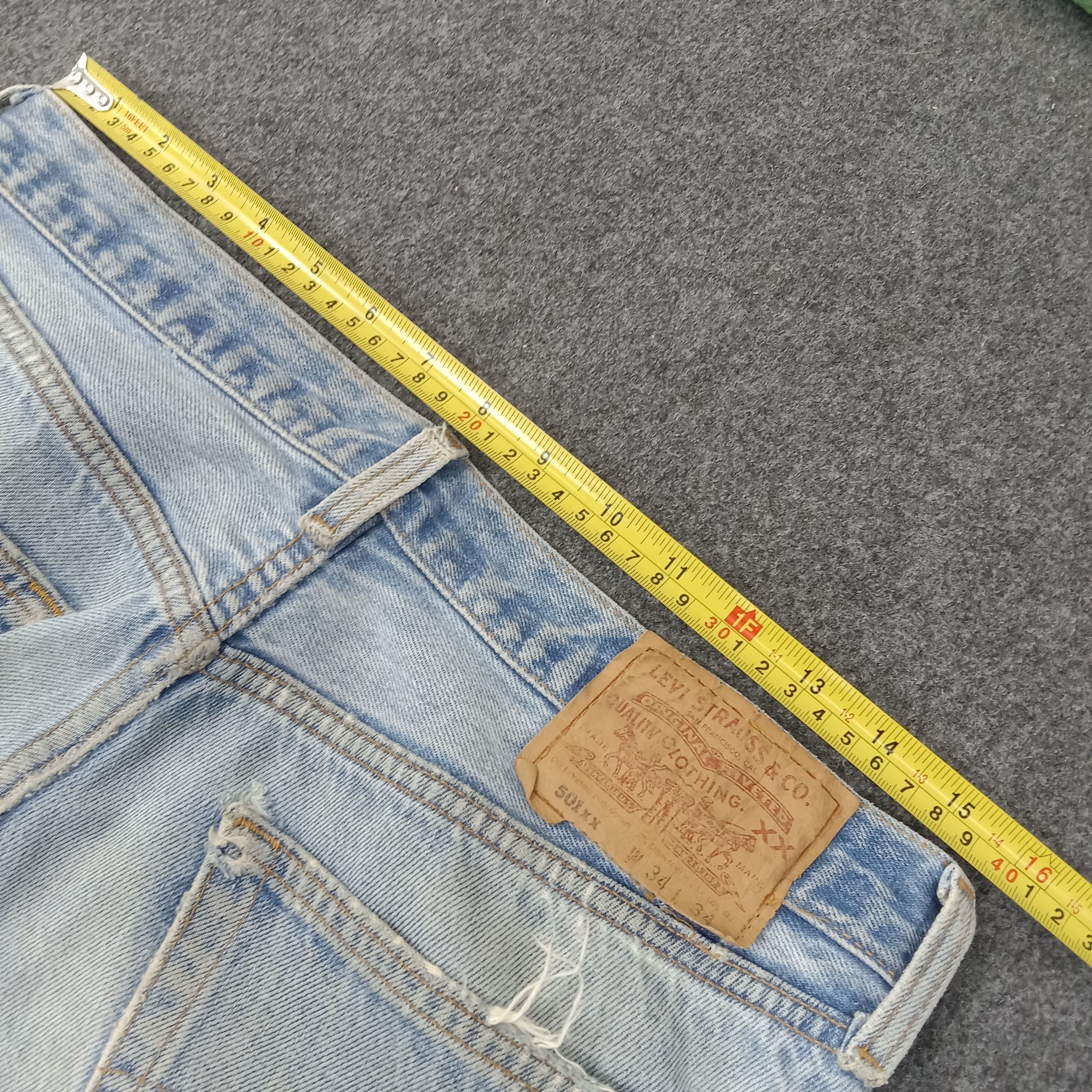 Levi's Levi's 501 American Grunge Denim Jeans C252N17 Size US 31 - 8 Thumbnail