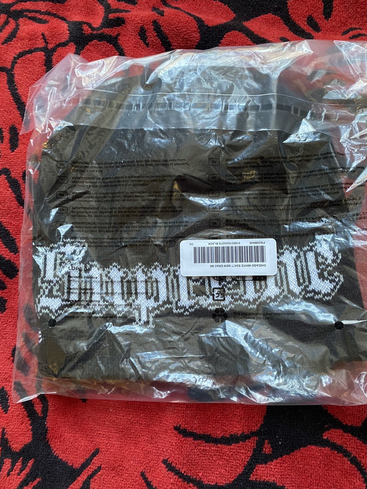 Supreme Supreme Chicago White Sox New Era Beanie Black Size ONE SIZE - 2 Thumbnail